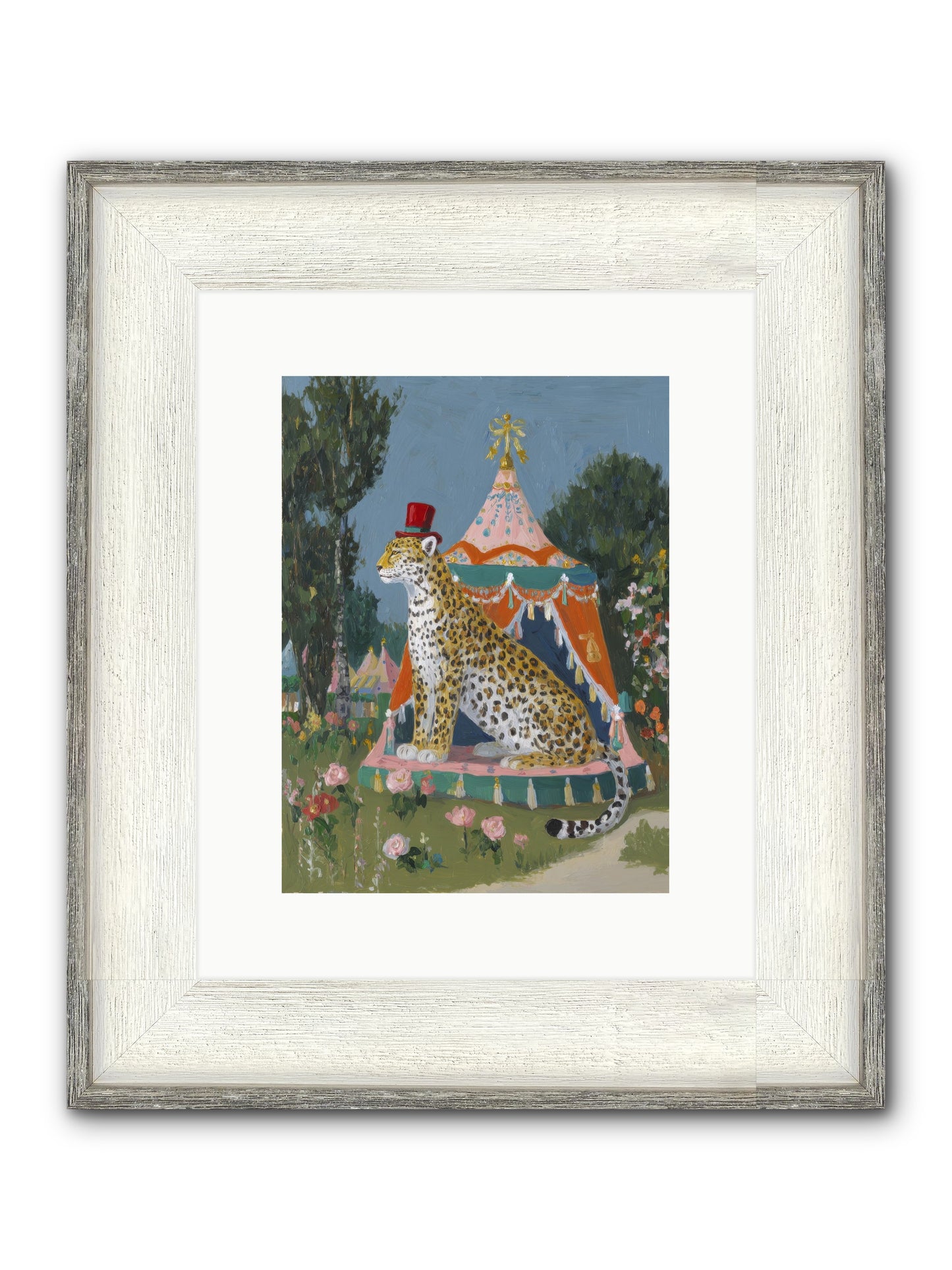 The Cherished Hour Framed Print - Driftwood White 9x12