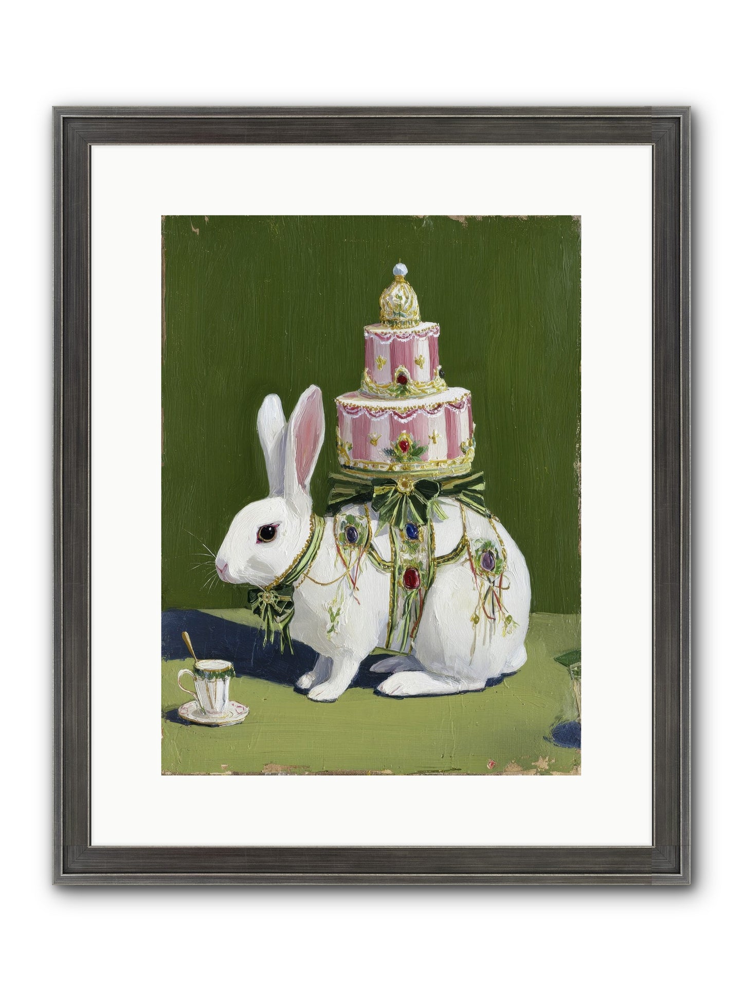 The Cherished Vision Framed Print - Slimwoods Black/Silver 12x16