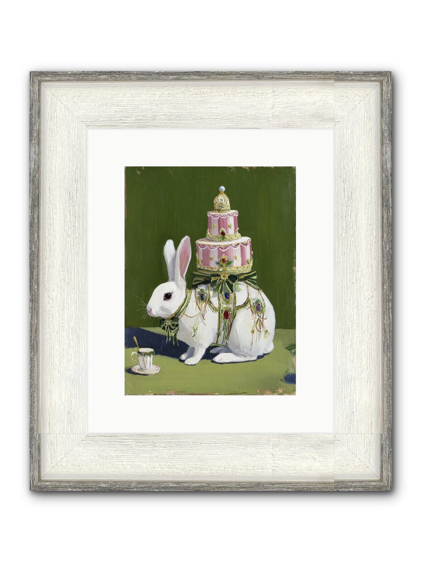 The Cherished Vision Framed Print - Driftwood White 9x12