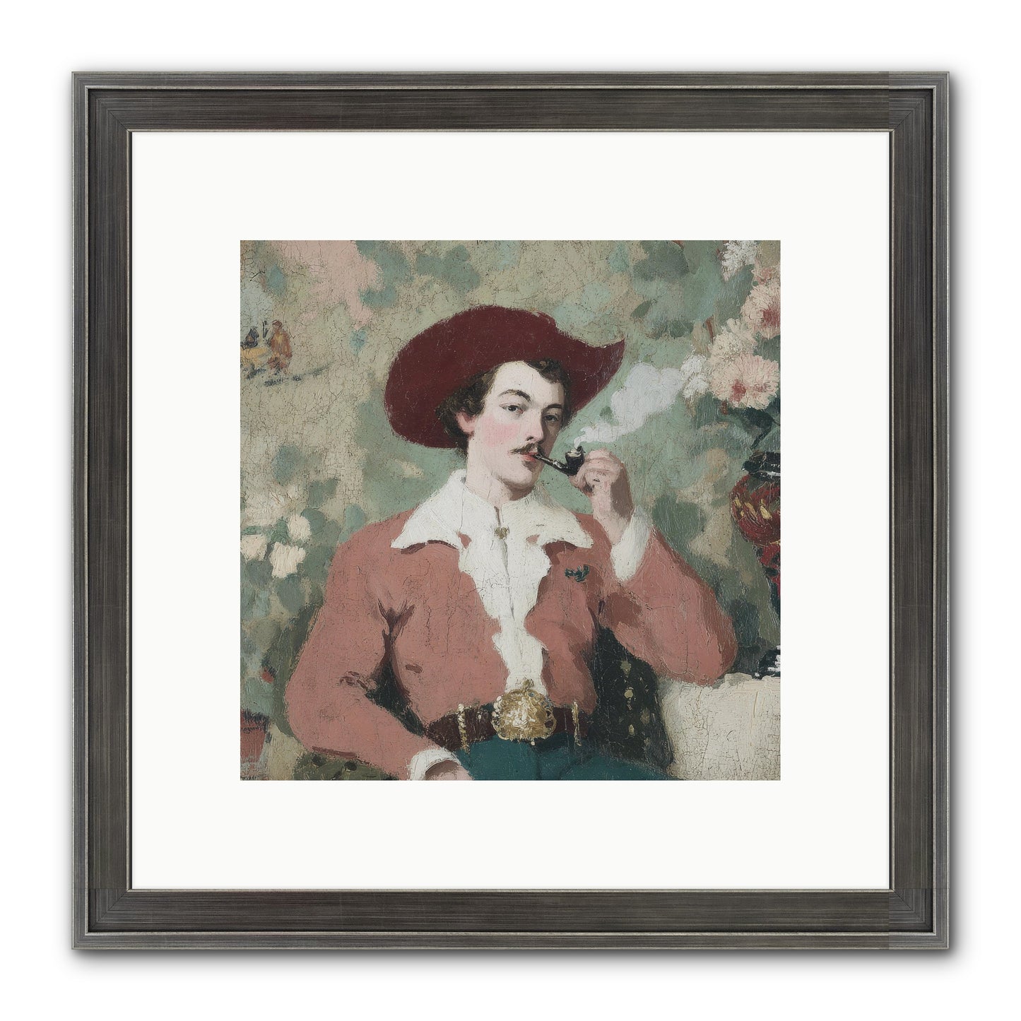 The Compendium Of Unspoken Regrets Framed Print - Slimwoods Black/Silver 10x10