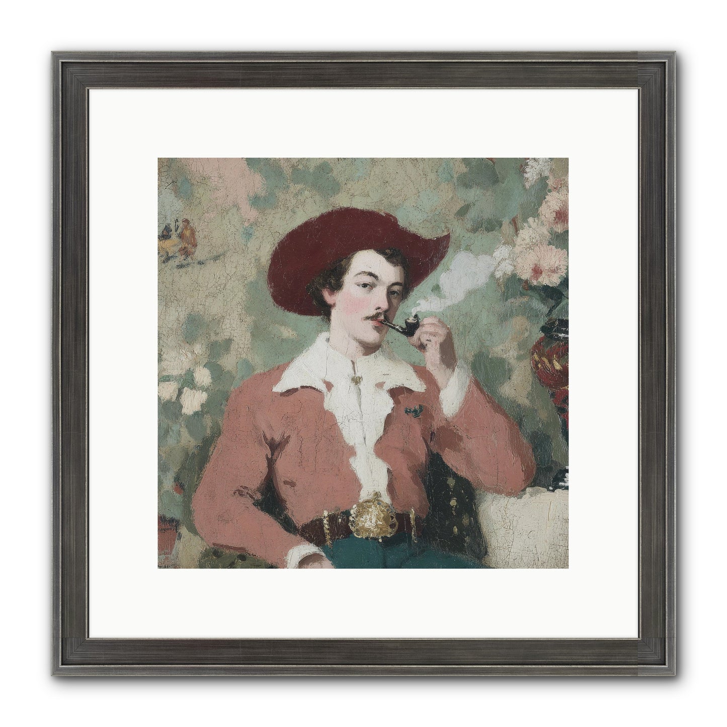 The Compendium Of Unspoken Regrets Framed Print - Slimwoods Black/Silver 12x12
