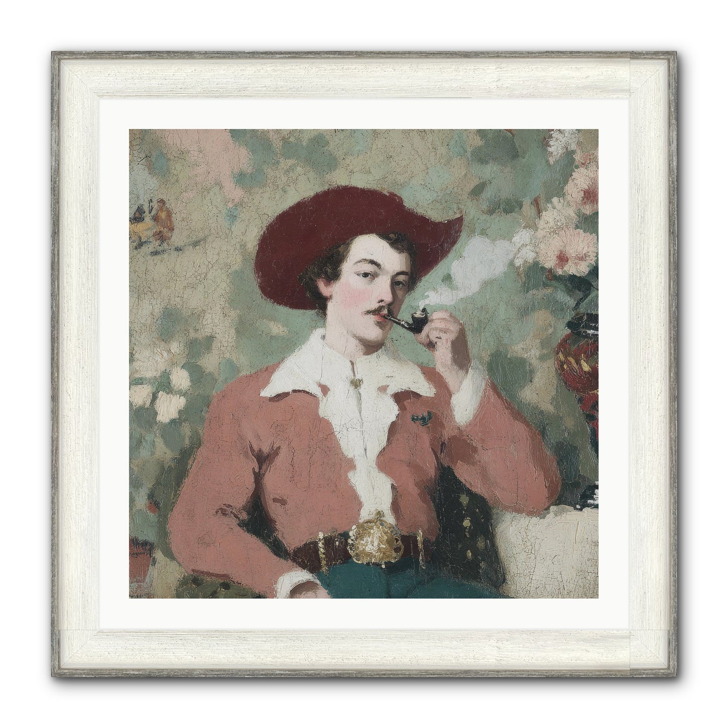 The Compendium Of Unspoken Regrets Framed Print - Driftwood White 30x30