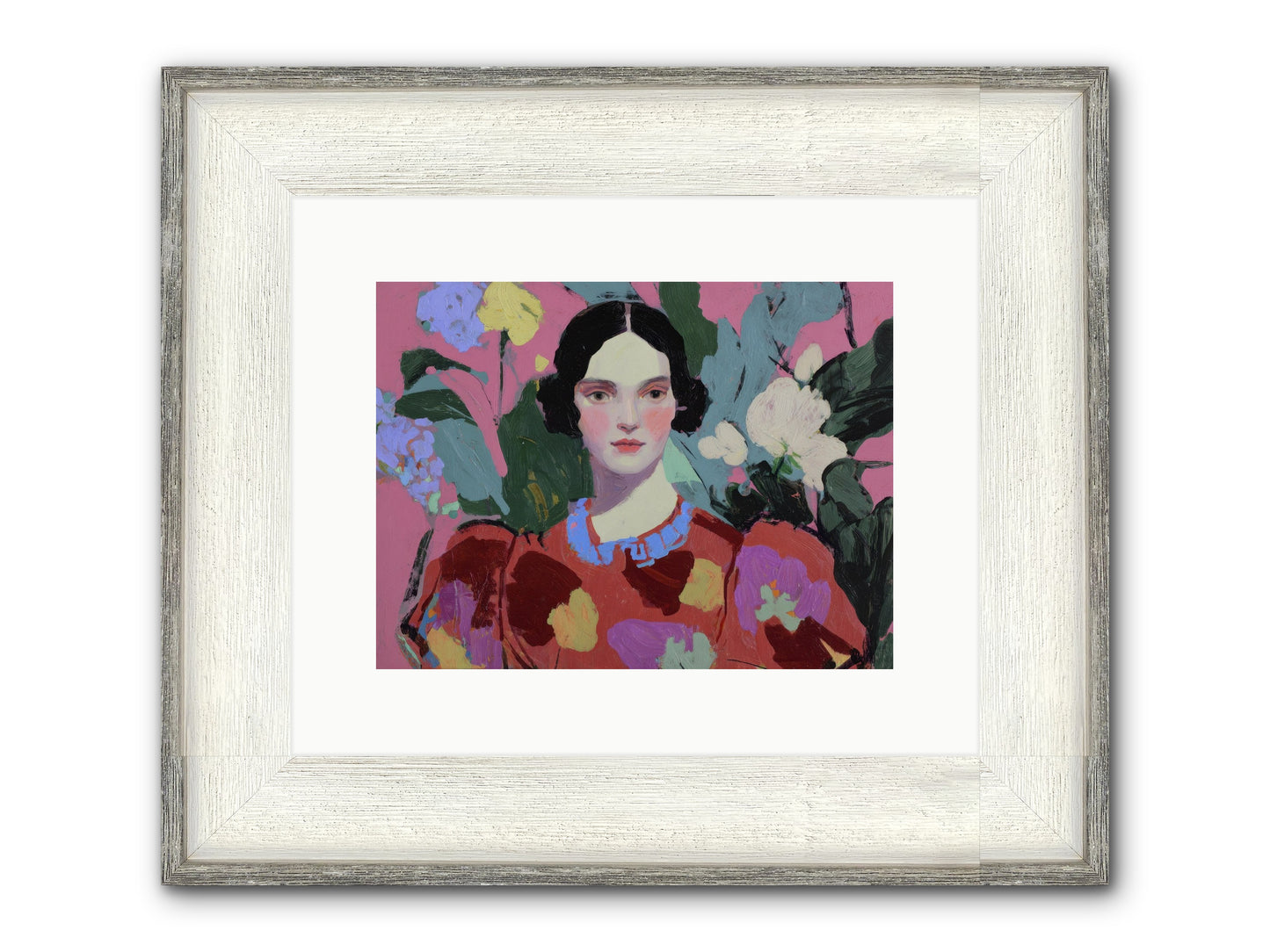 The Counsel Of Night Birds Framed Print - Driftwood White 12x9