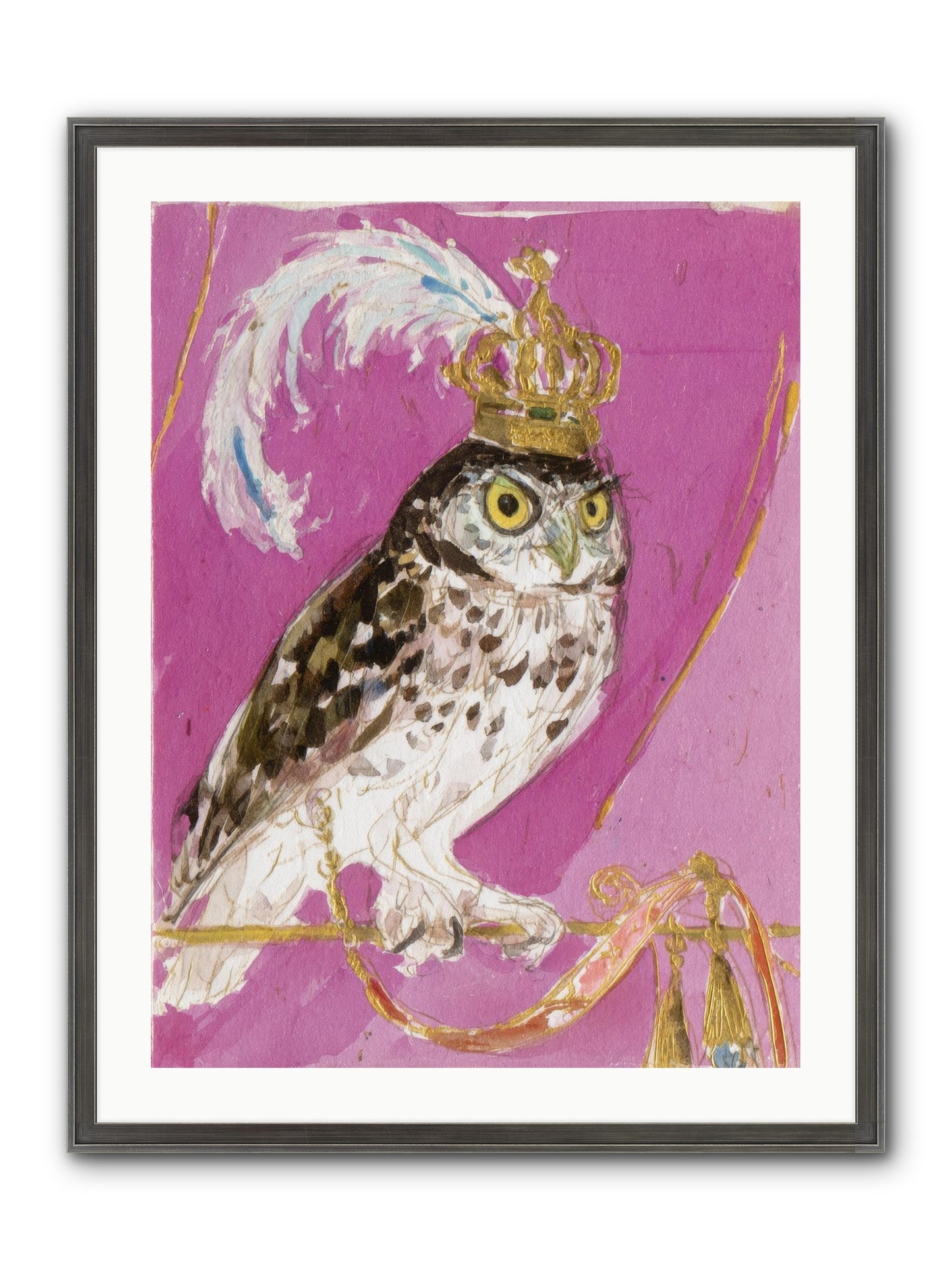 The Cricket Blazer Affair Framed Print - Slimwoods Black/Silver 24x32