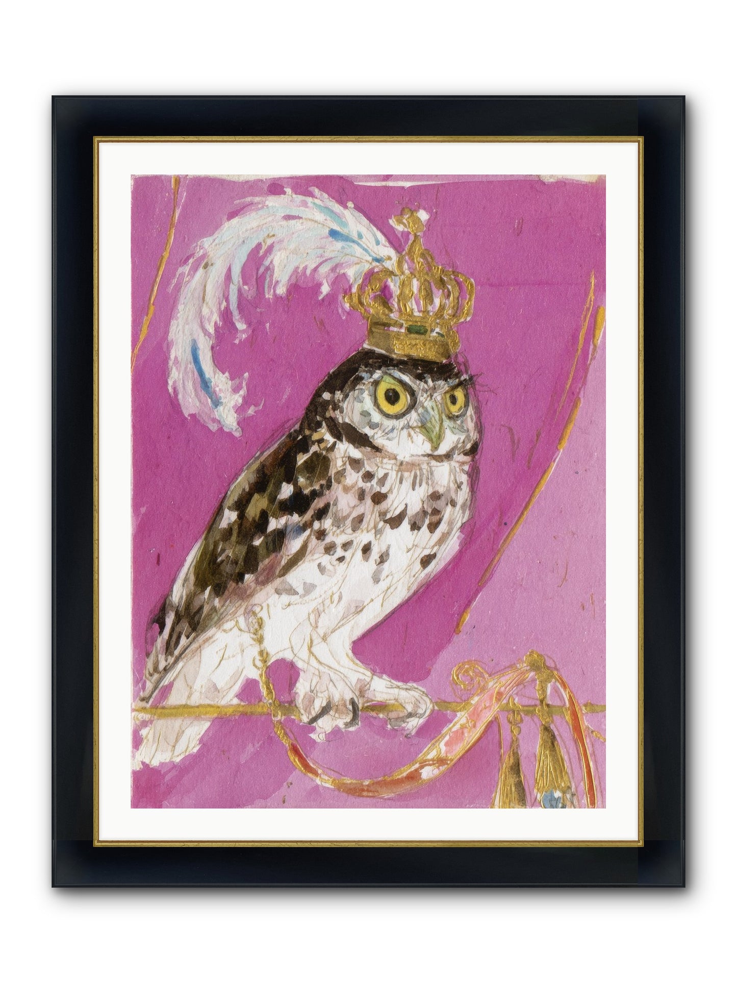 The Cricket Blazer Affair Framed Print - Wide Black w/Gold 30x40