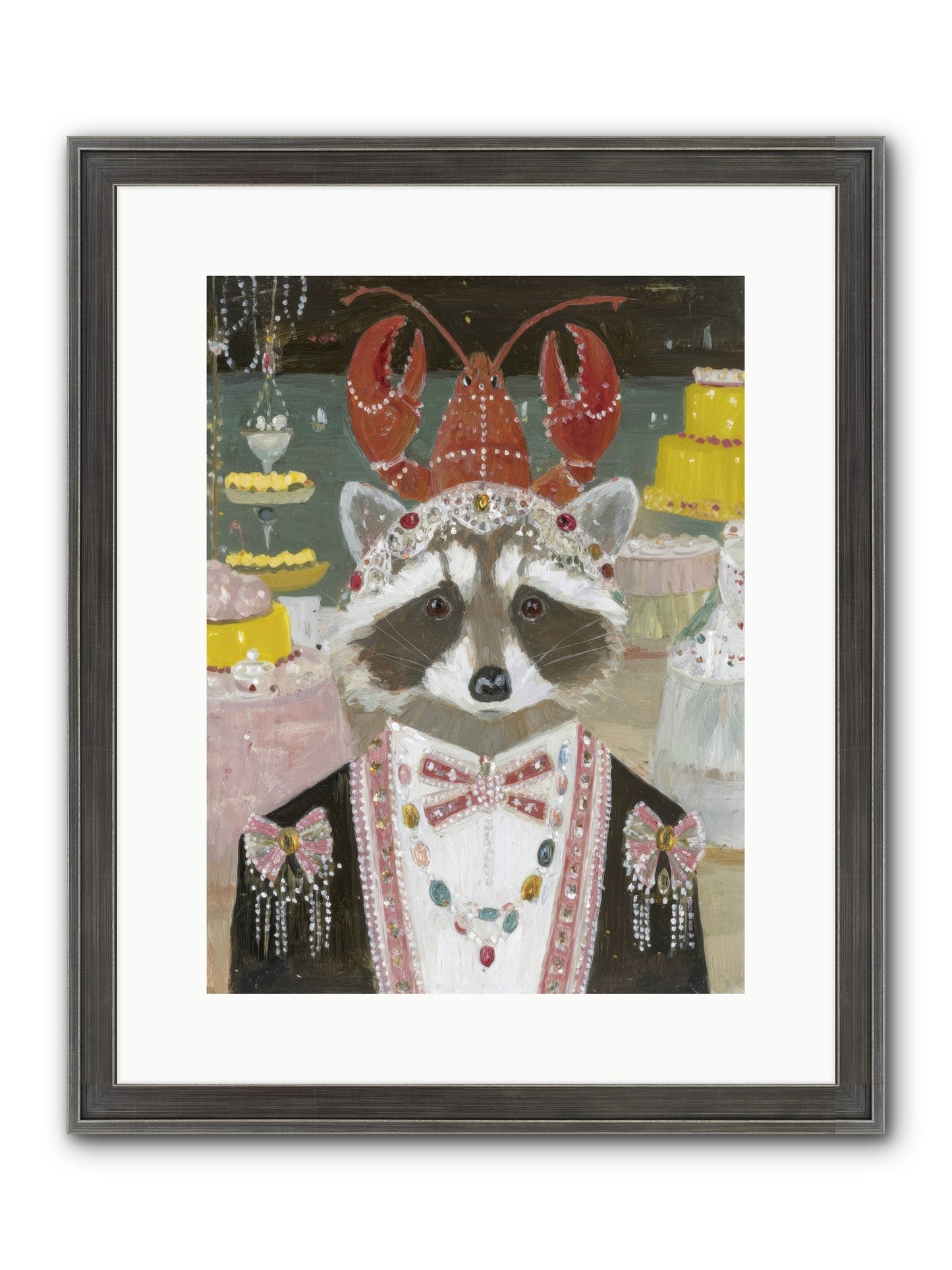 The Delicious Hour Framed Print - Slimwoods Black/Silver 12x16