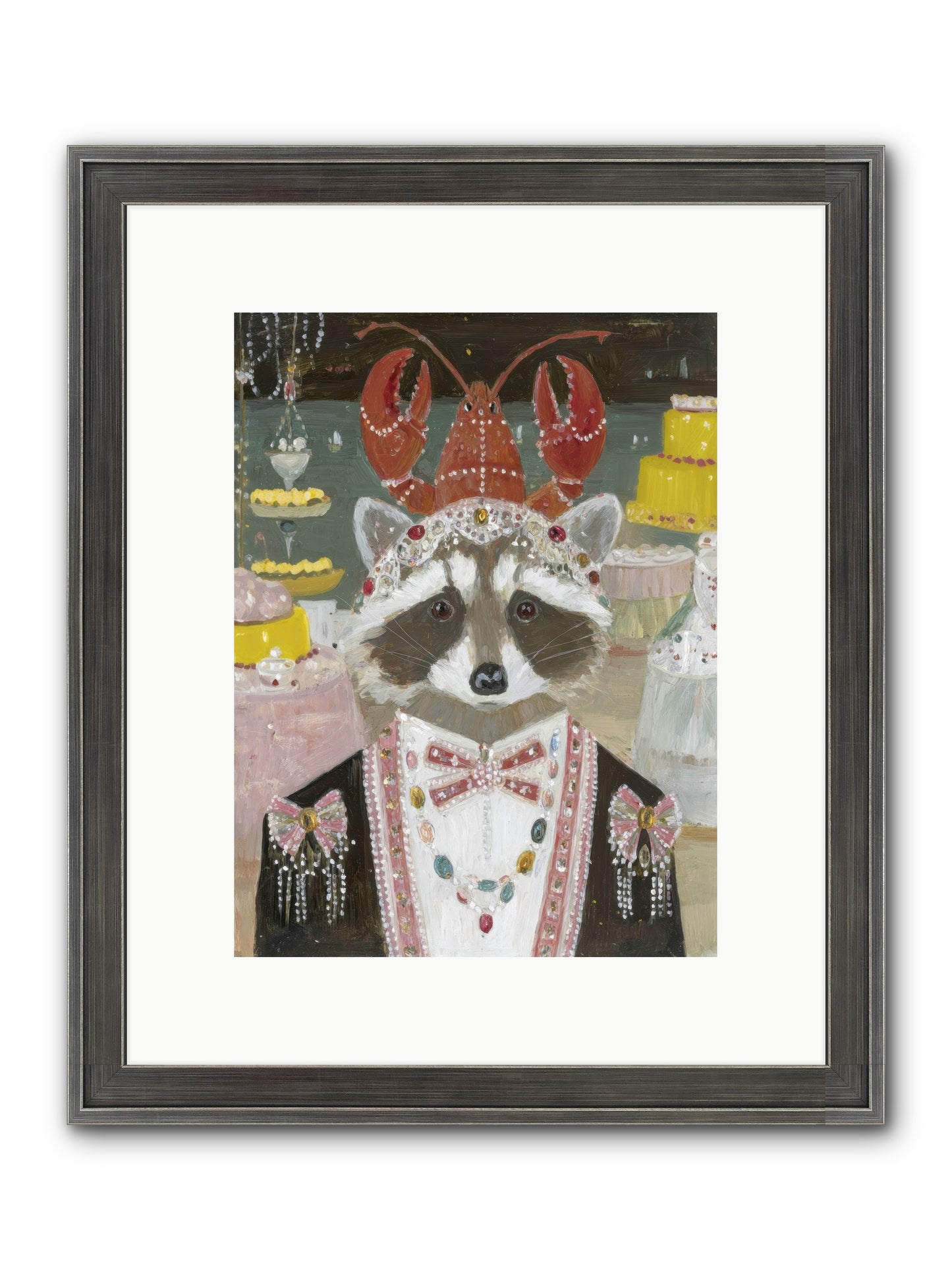 The Delicious Hour Framed Print - Slimwoods Black/Silver 9x12