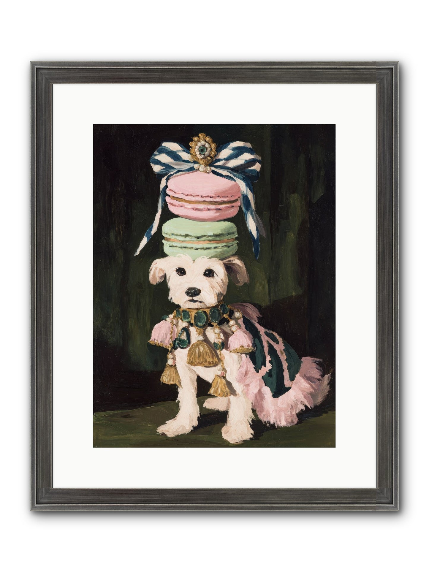 The Delirious Hour Framed Print - Slimwoods Black/Silver 12x16
