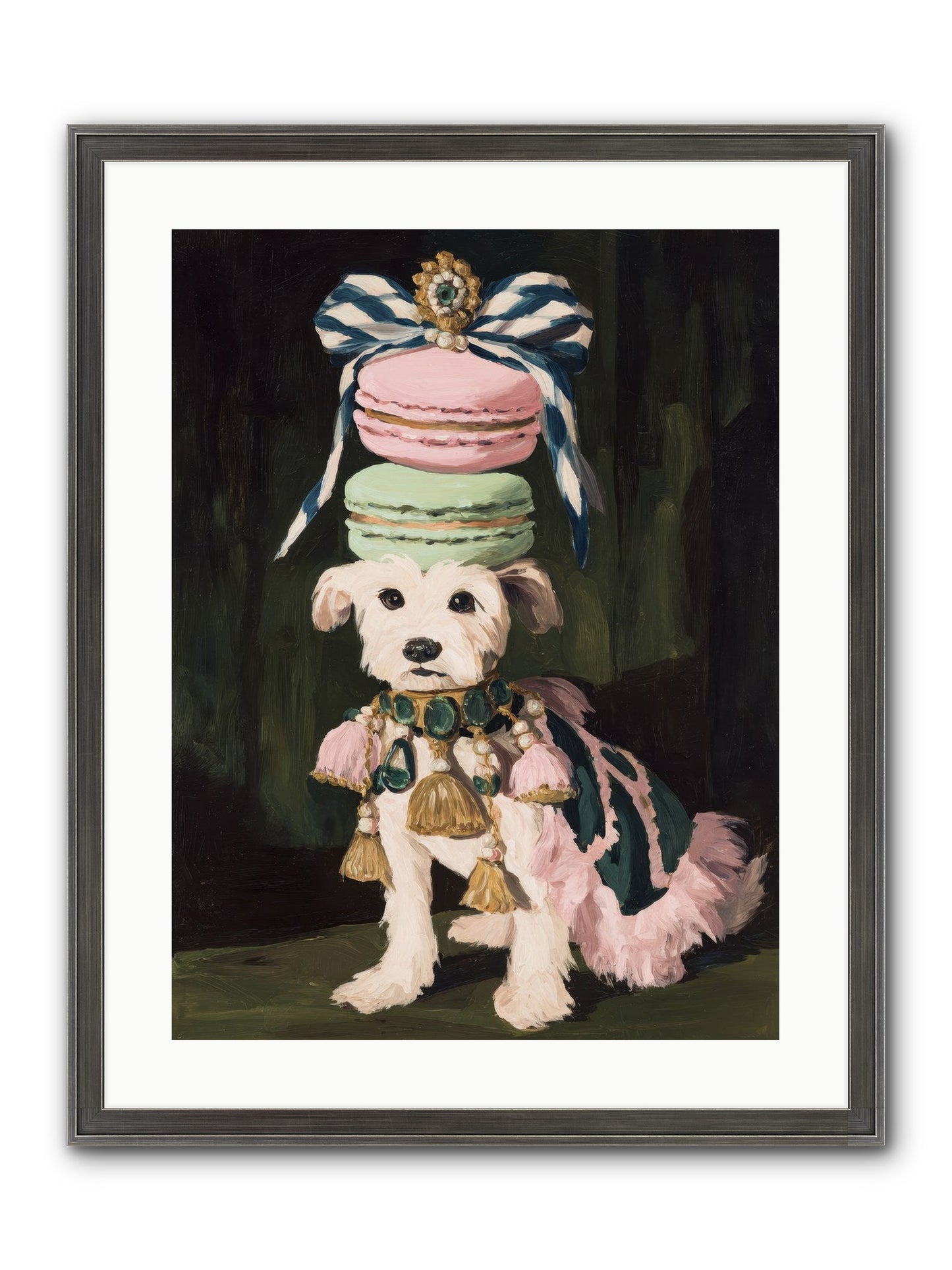 The Delirious Hour Framed Print - Slimwoods Black/Silver 18x24