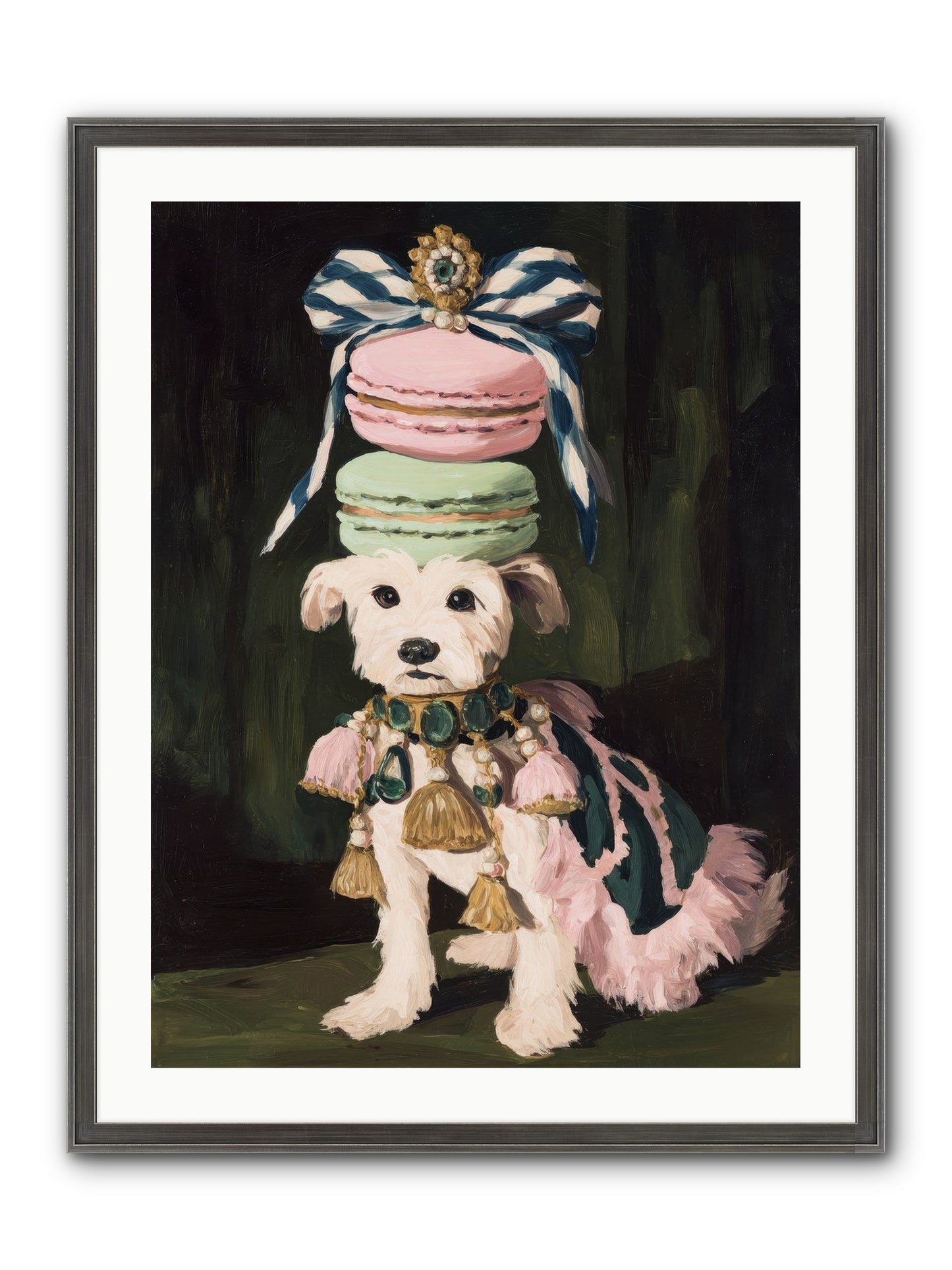 The Delirious Hour Framed Print - Slimwoods Black/Silver 24x32