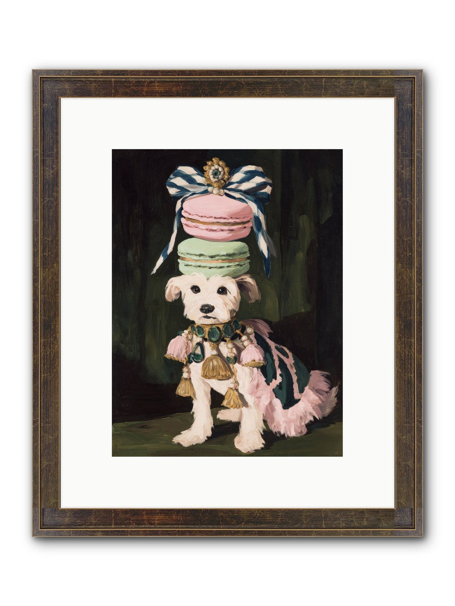 The Delirious Hour Framed Print - Slimwoods Black/Gold 9x12