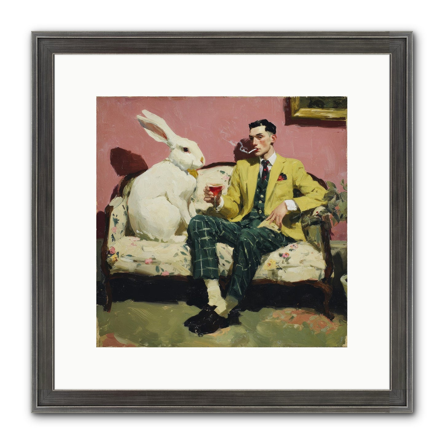 The Eccentricist’s Companion Framed Print - Slimwoods Black/Silver 12x12