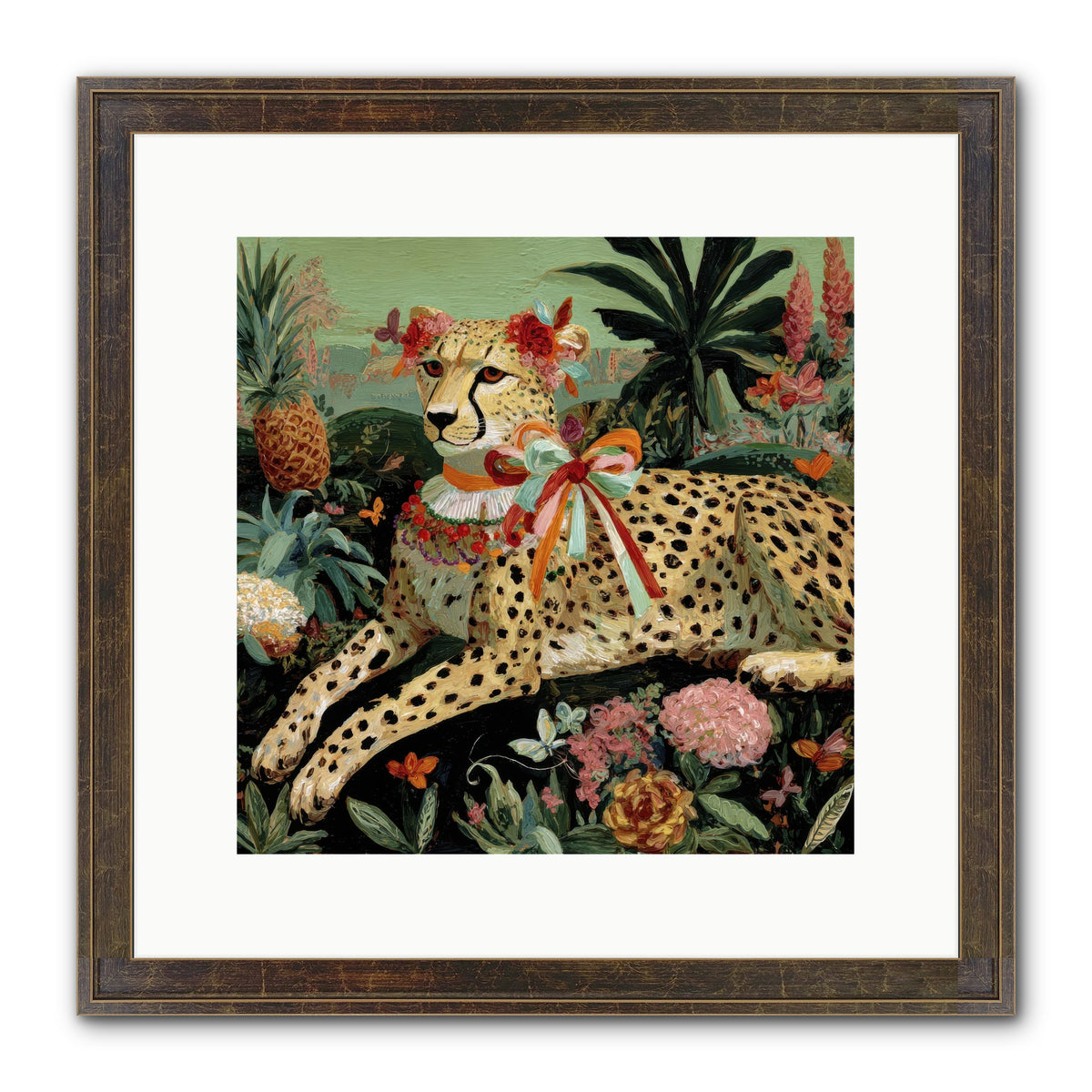 The Echoes Of Moonfire Framed Print - Slimwoods Black/Gold 12x12