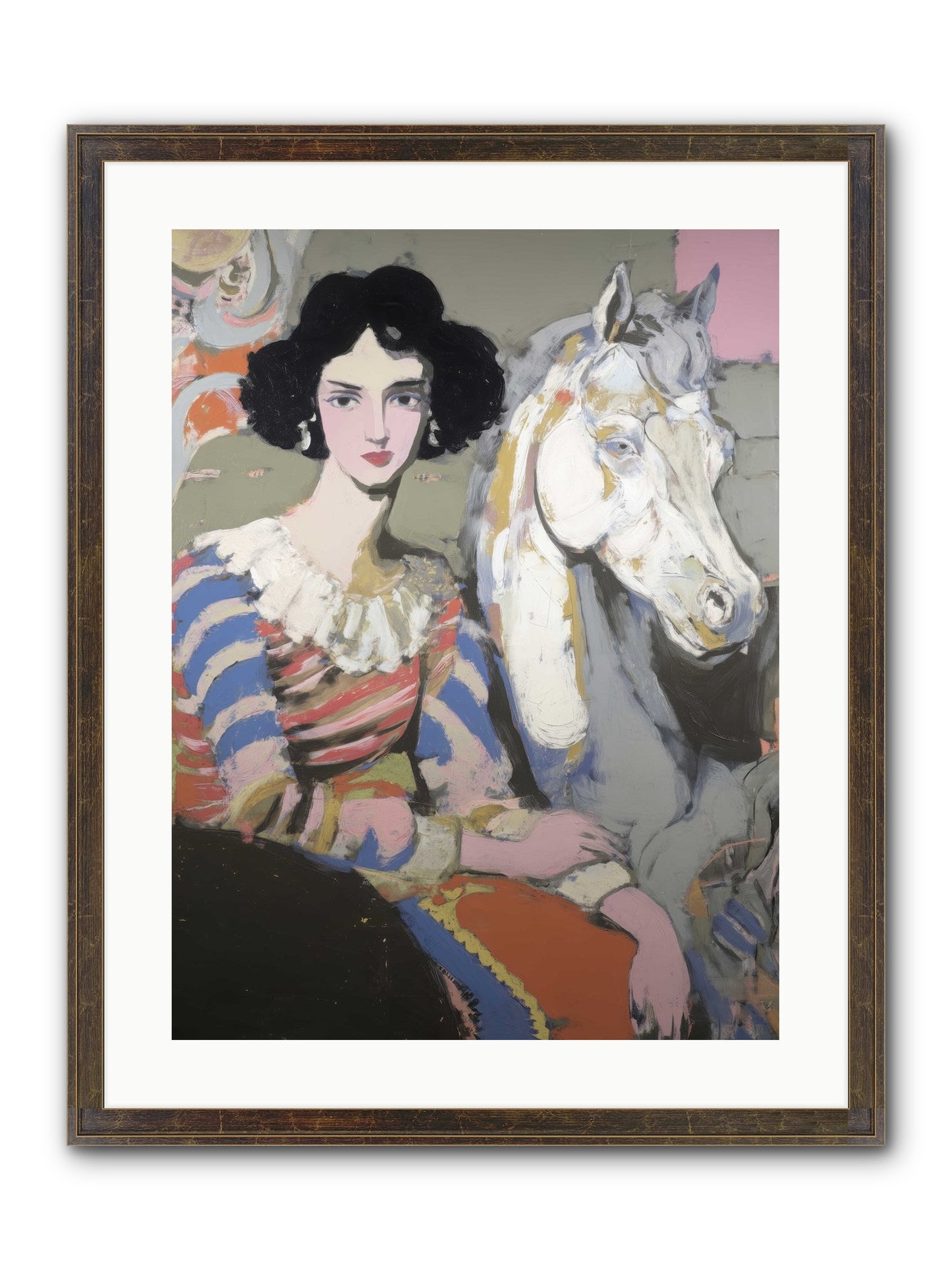 The Elusive Radiance Framed Print - Slimwoods Black/Gold 18x24
