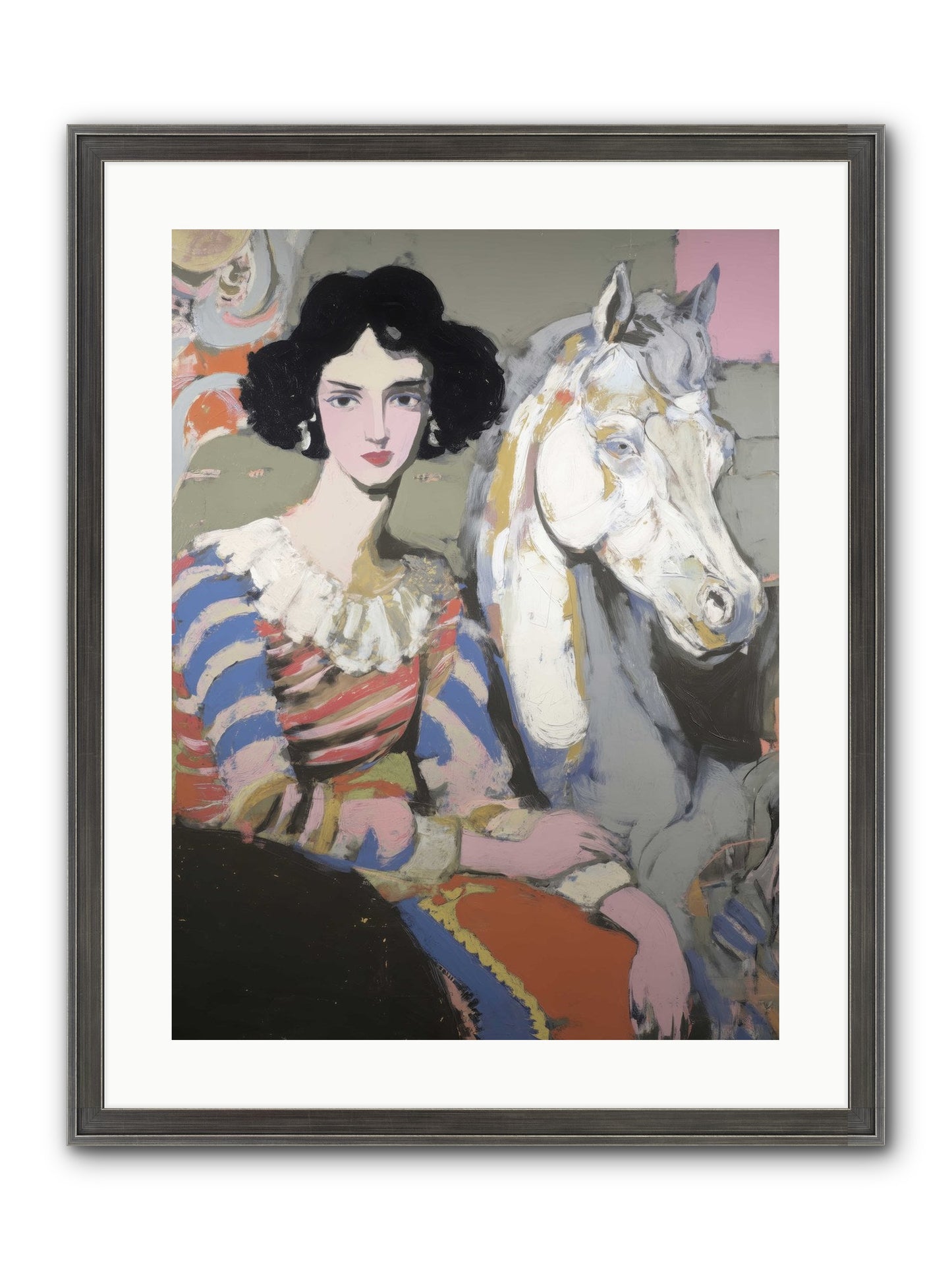 The Elusive Radiance Framed Print - Slimwoods Black/Silver 18x24