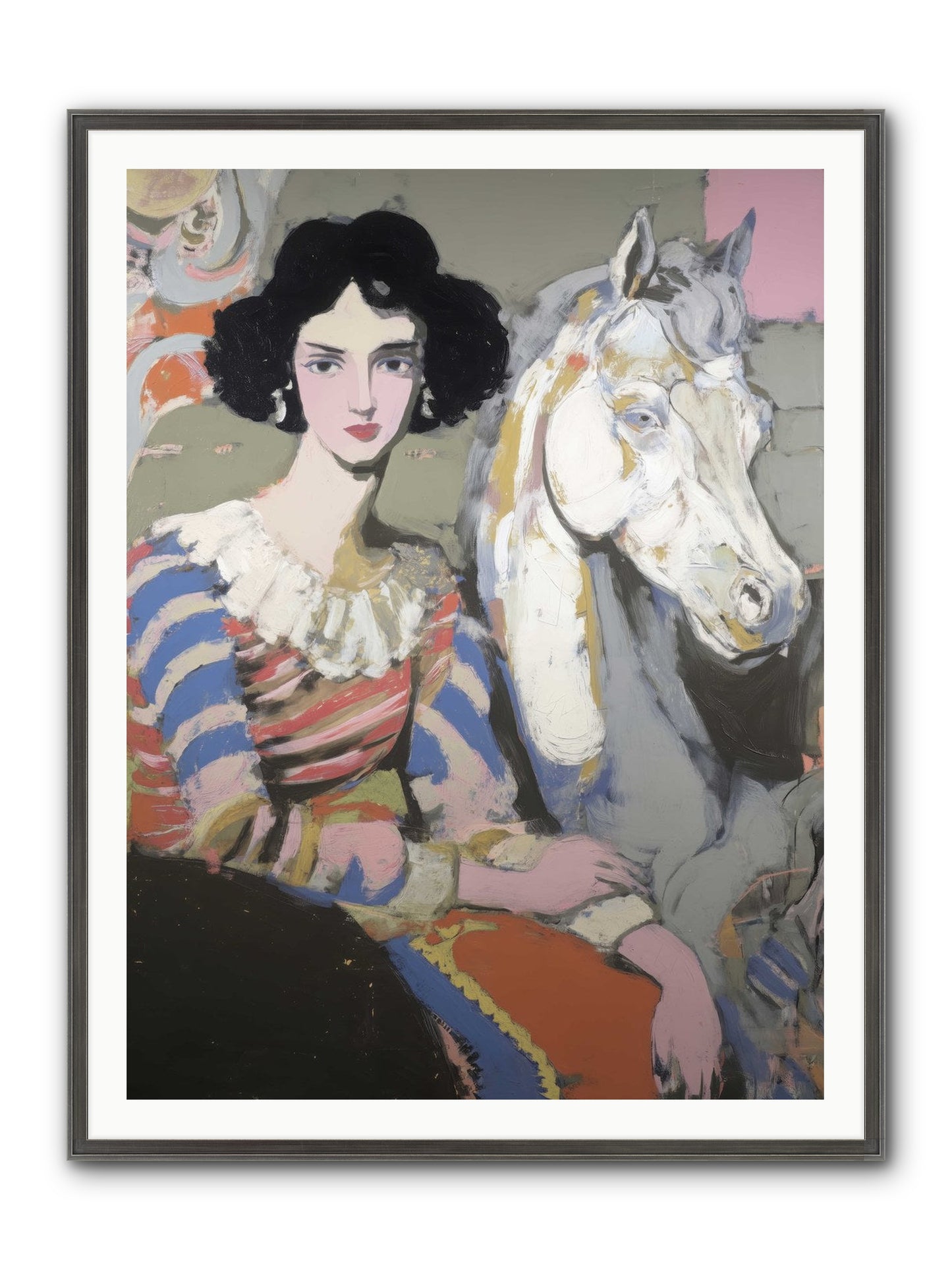 The Elusive Radiance Framed Print - Slimwoods Black/Silver 36x48