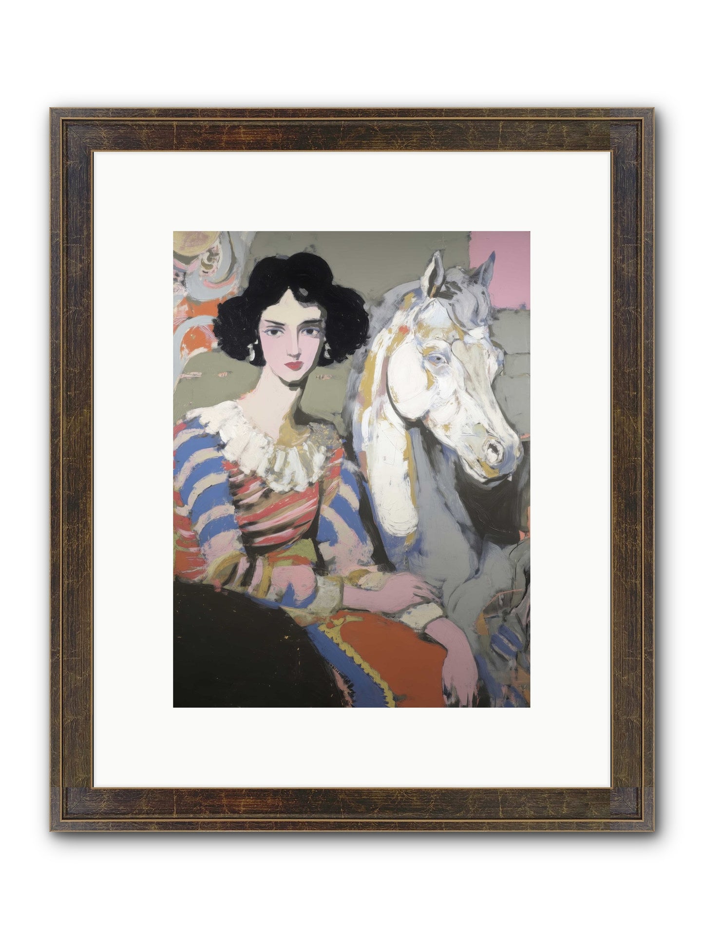 The Elusive Radiance Framed Print - Slimwoods Black/Gold 9x12