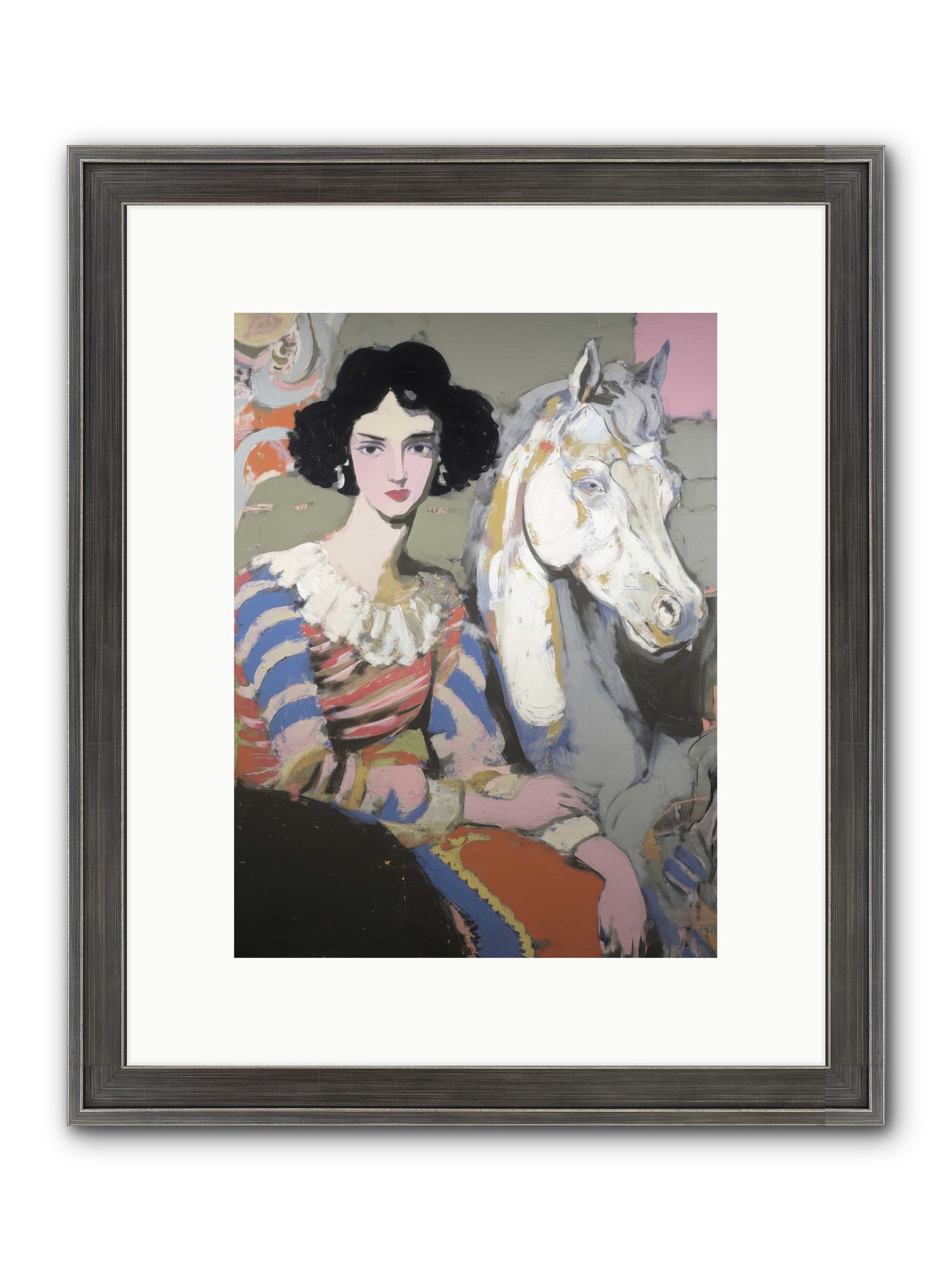 The Elusive Radiance Framed Print - Slimwoods Black/Silver 9x12