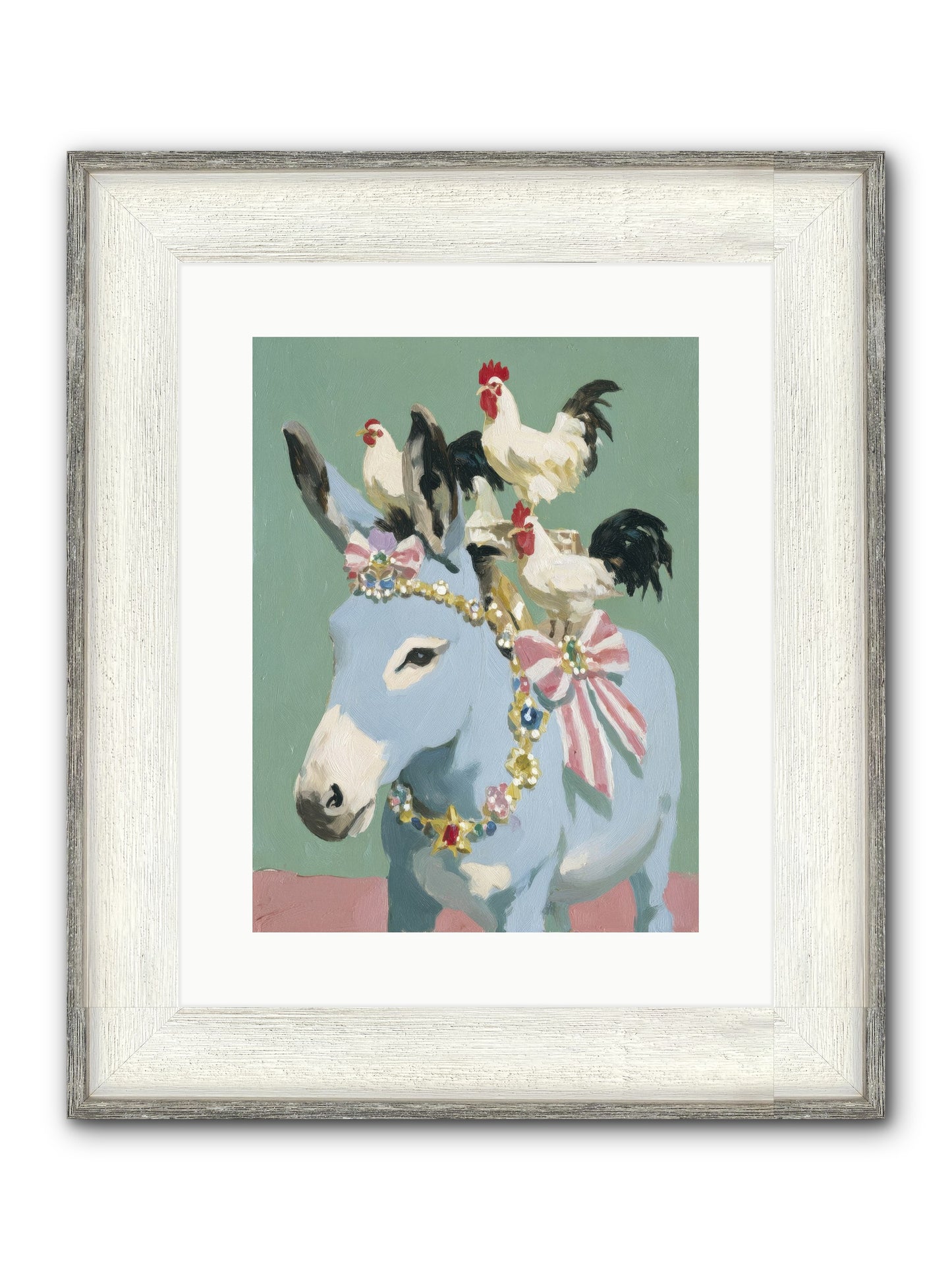 The Enchanted Gathering Framed Print - Driftwood White 12x16