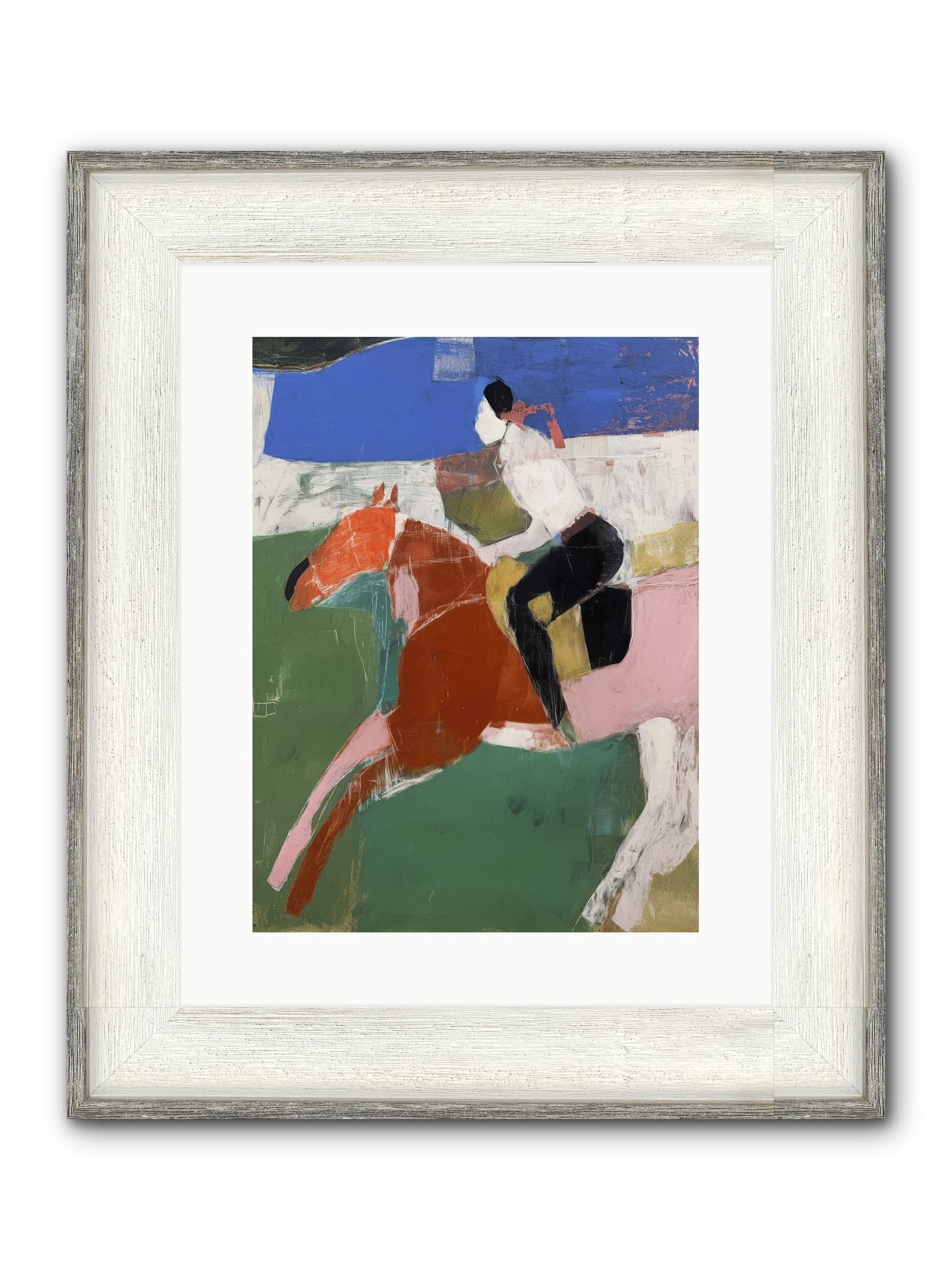 The Expected Magic Framed Print - Driftwood White 12x16