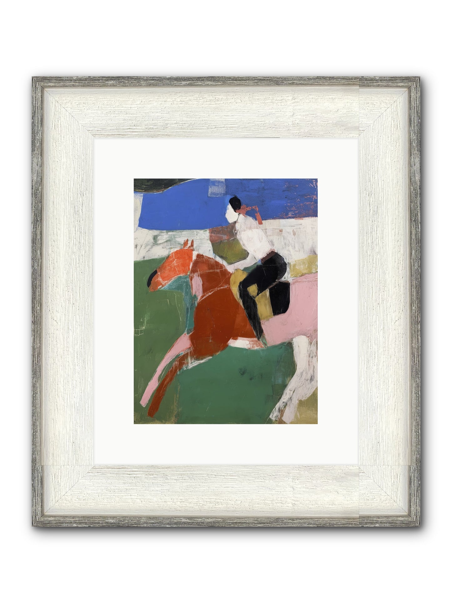 The Expected Magic Framed Print - Driftwood White 9x12