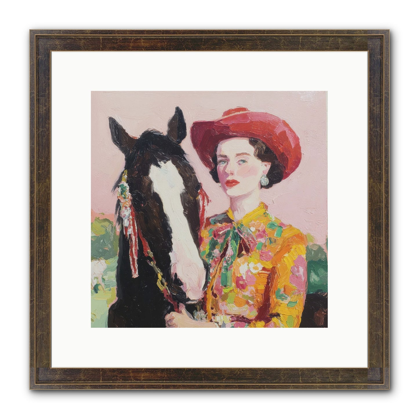 The Far Side Of Wonder Framed Print - Slimwoods Black/Gold 12x12
