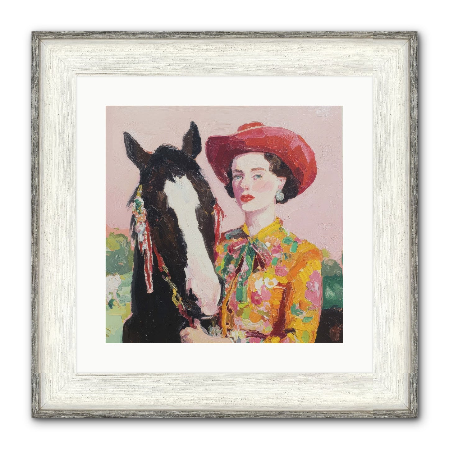 The Far Side Of Wonder Framed Print - Driftwood White 16x16