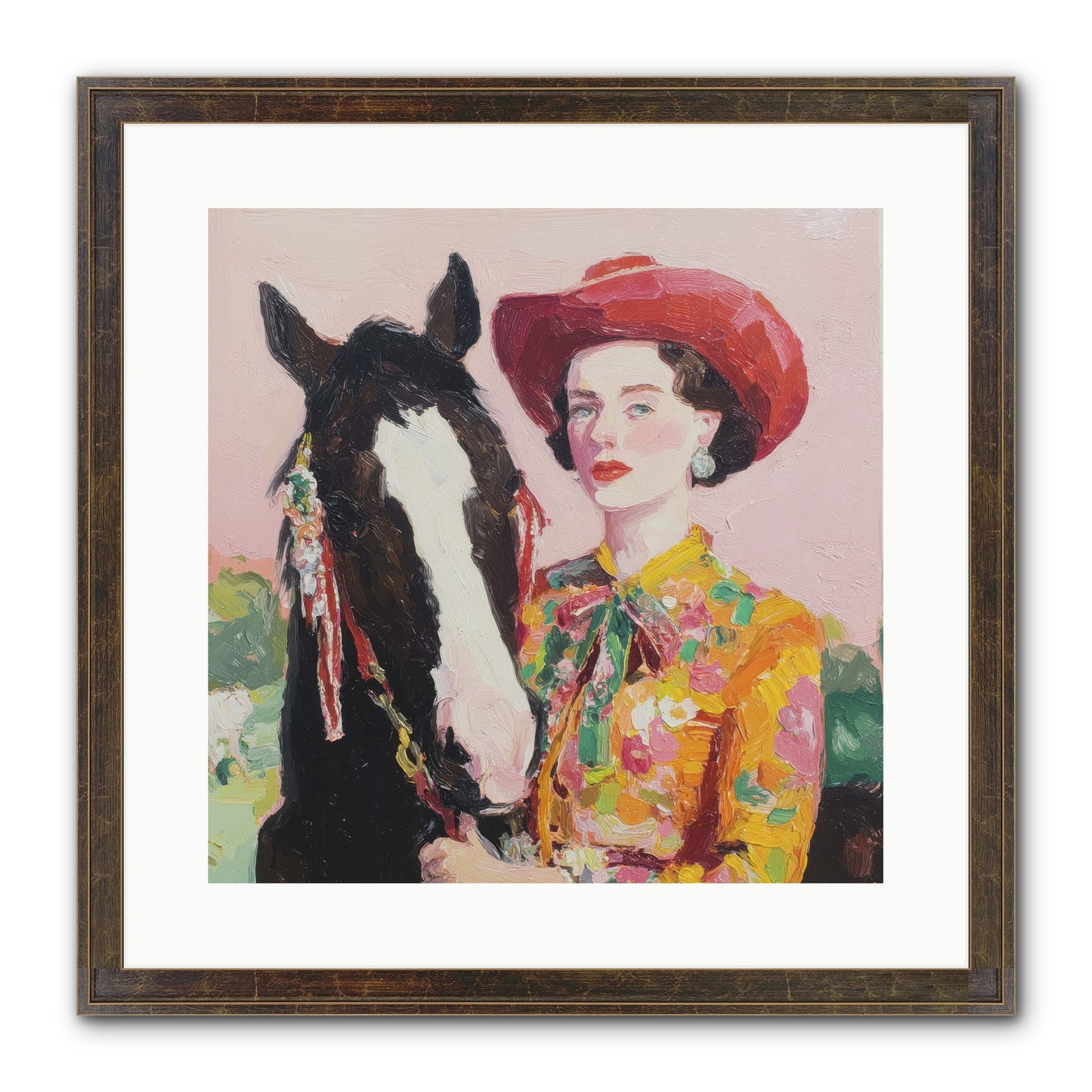 The Far Side Of Wonder Framed Print - Slimwoods Black/Gold 16x16