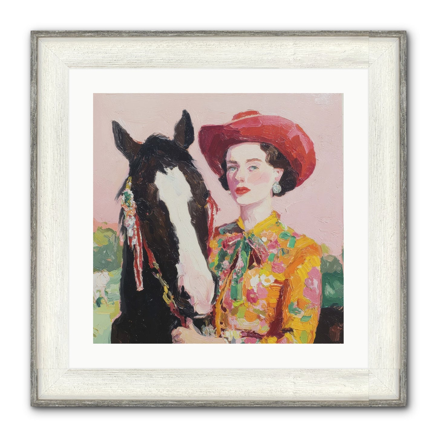 The Far Side Of Wonder Framed Print - Driftwood White 20x20