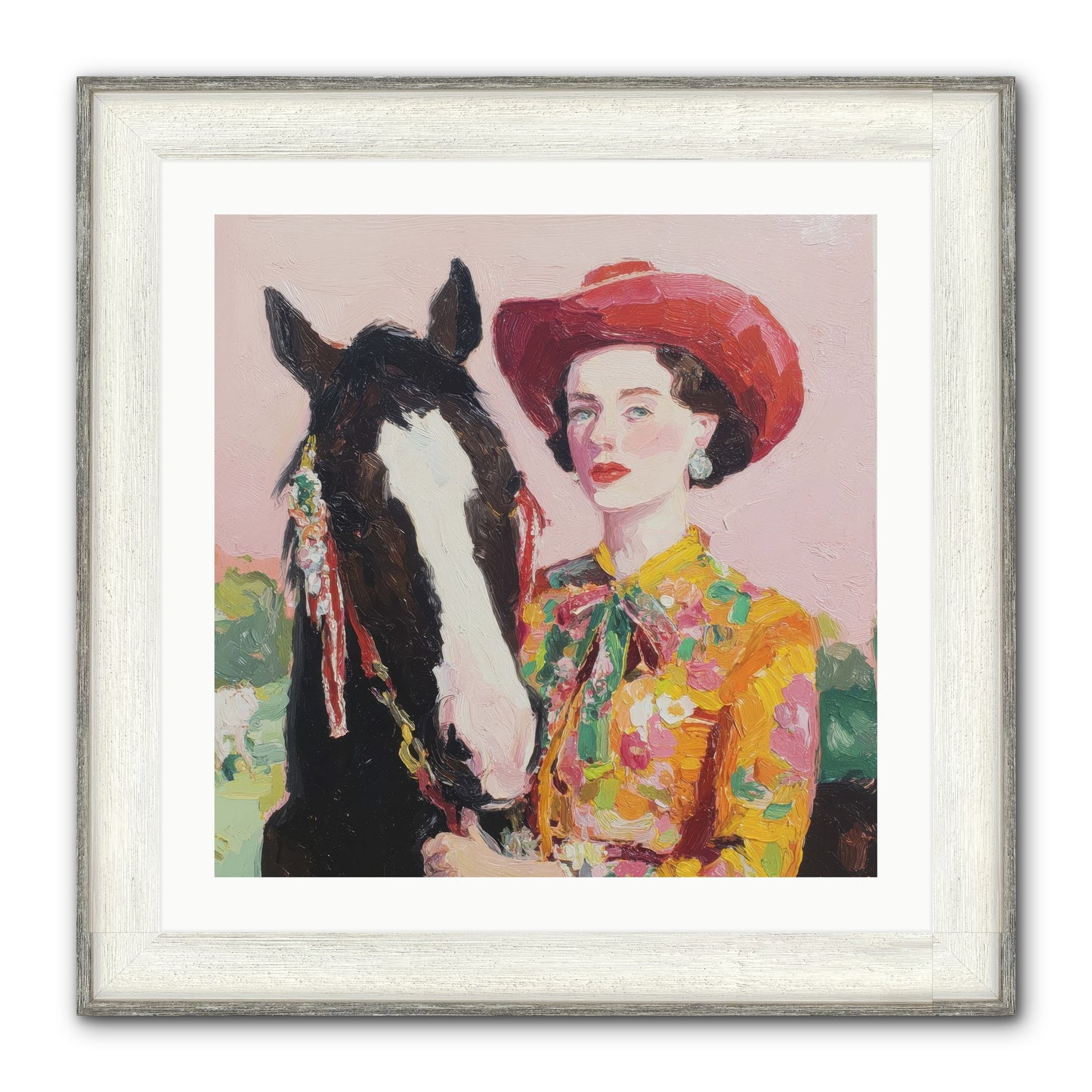 The Far Side Of Wonder Framed Print - Driftwood White 24x24