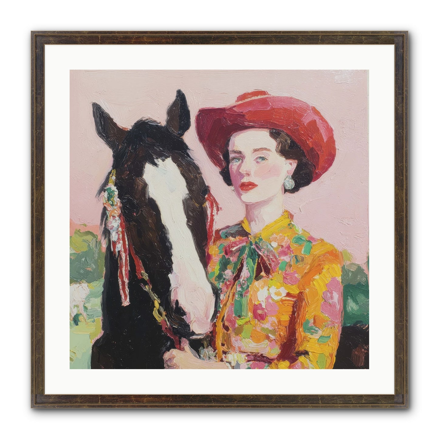 The Far Side Of Wonder Framed Print - Slimwoods Black/Gold 24x24