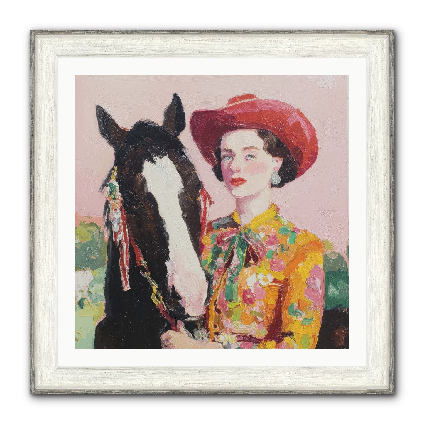 The Far Side Of Wonder Framed Print - Driftwood White 30x30