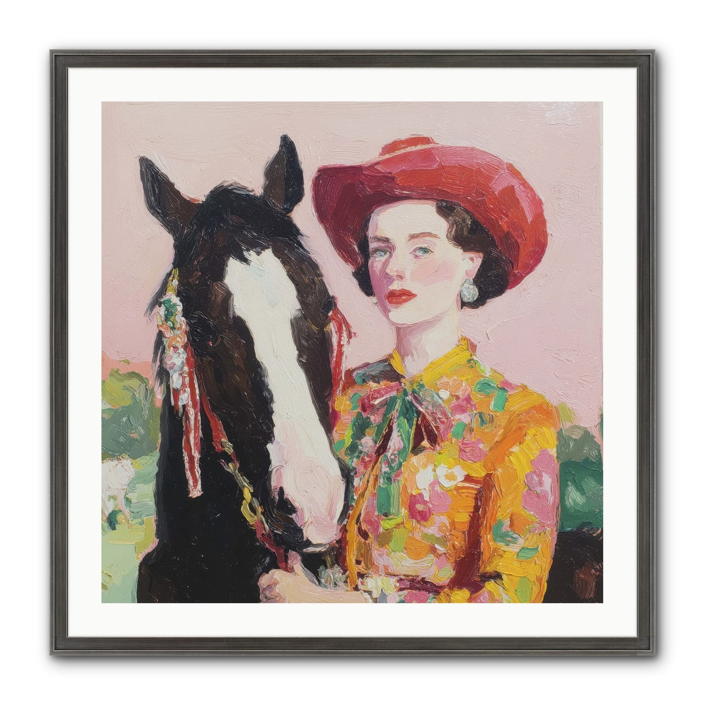 The Far Side Of Wonder Framed Print - Slimwoods Black/Silver 30x30