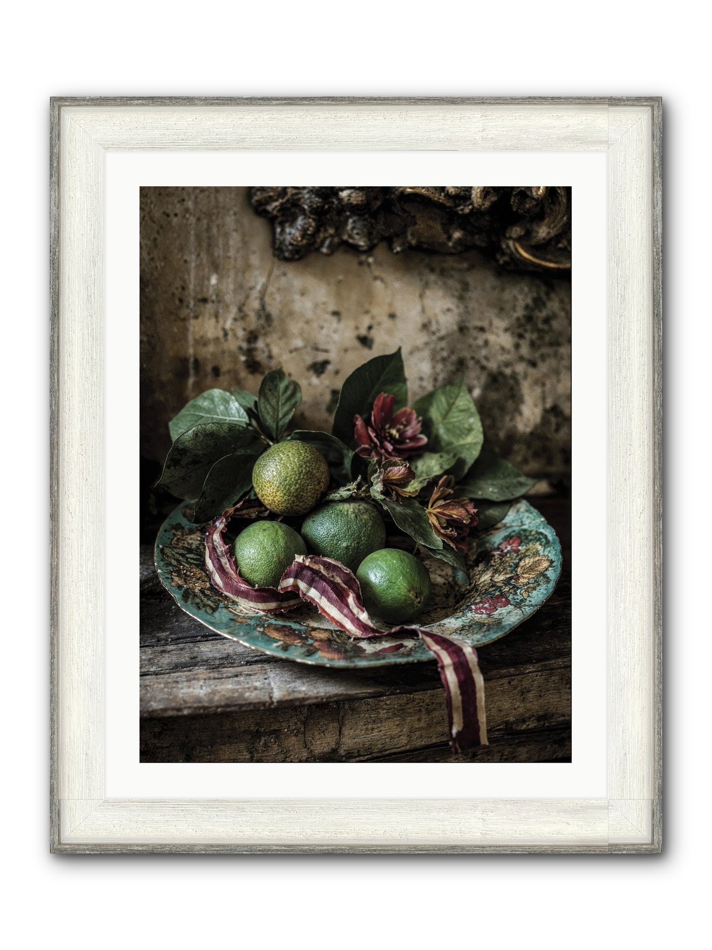 The Generous Earth Framed Print - Driftwood White 24x32