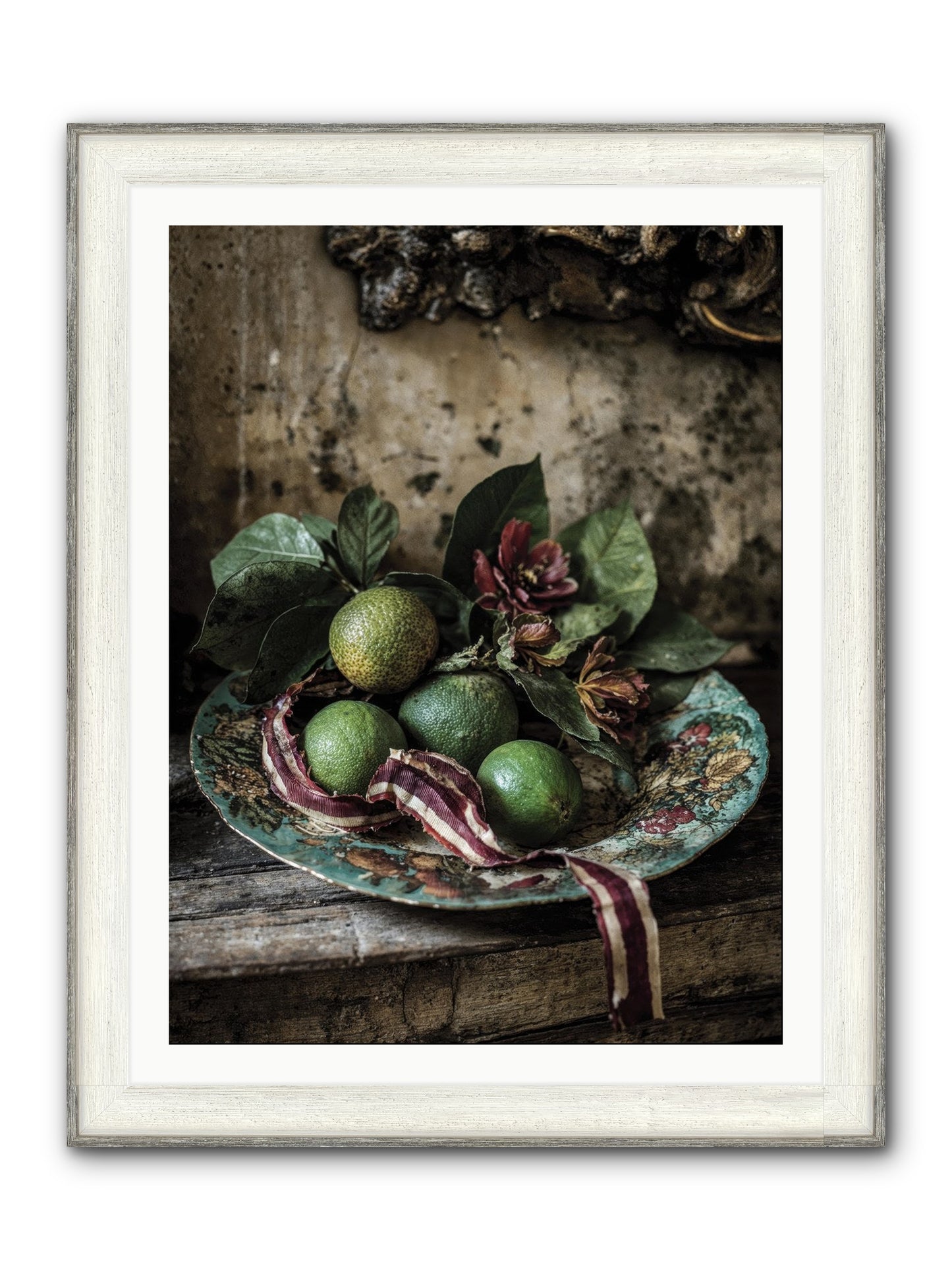 The Generous Earth Framed Print - Driftwood White 30x40