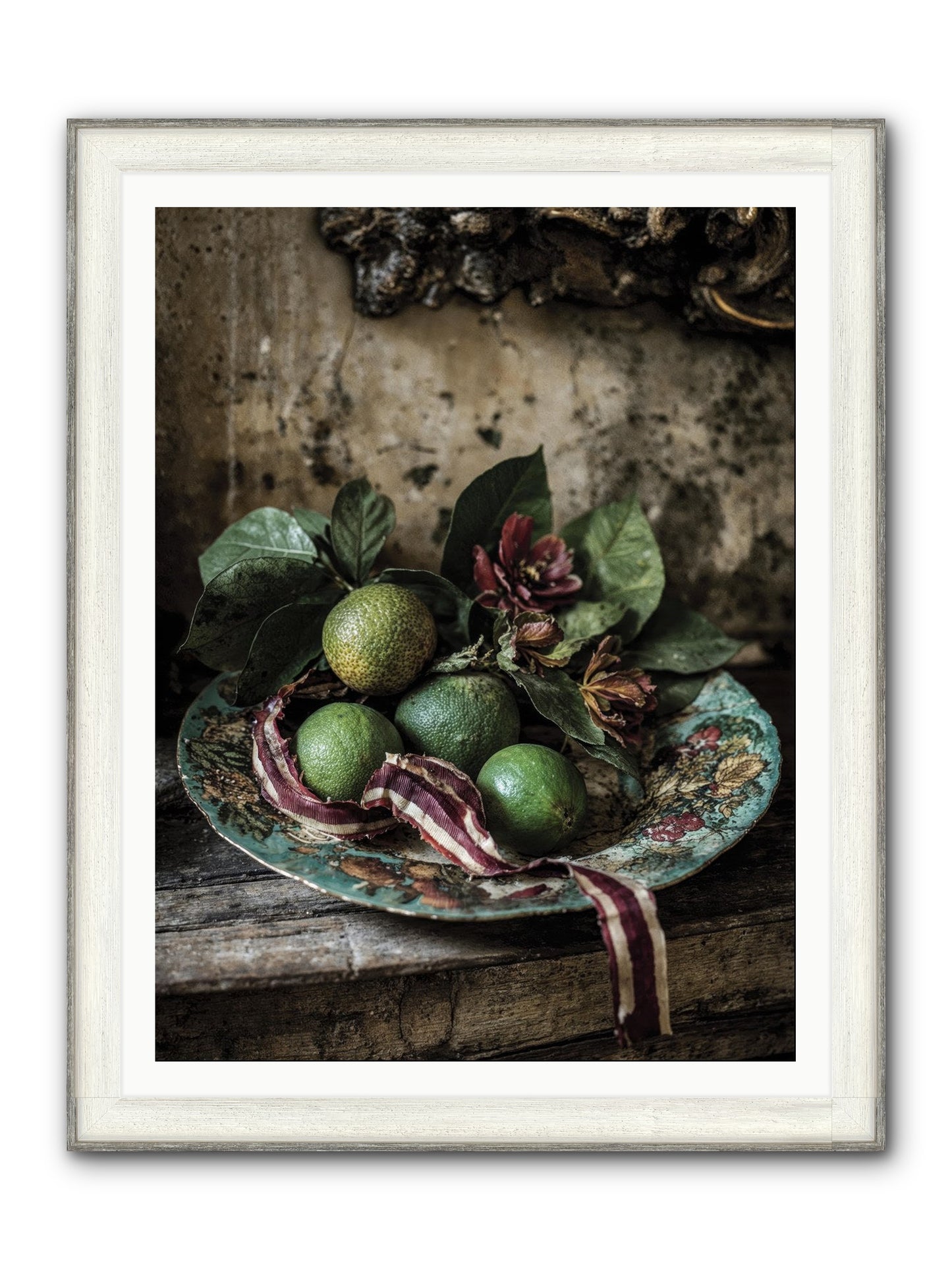 The Generous Earth Framed Print - Driftwood White 36x48