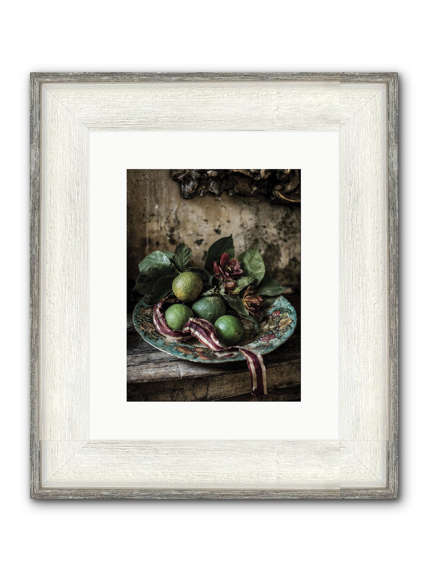The Generous Earth Framed Print - Driftwood White 9x12