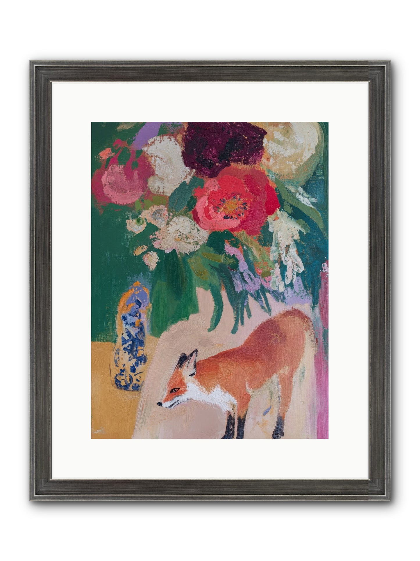 The Genteel Search Framed Print - Slimwoods Black/Silver 12x16