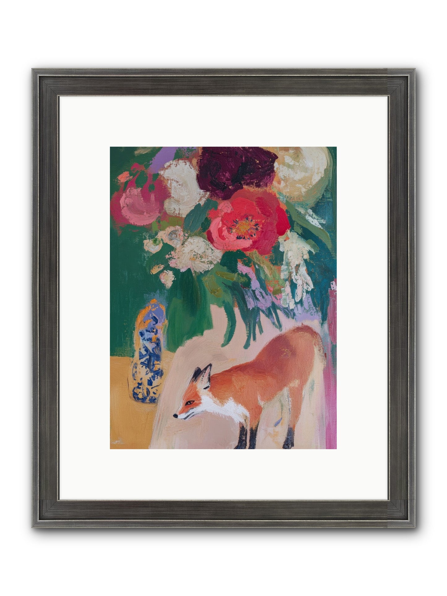 The Genteel Search Framed Print - Slimwoods Black/Silver 9x12