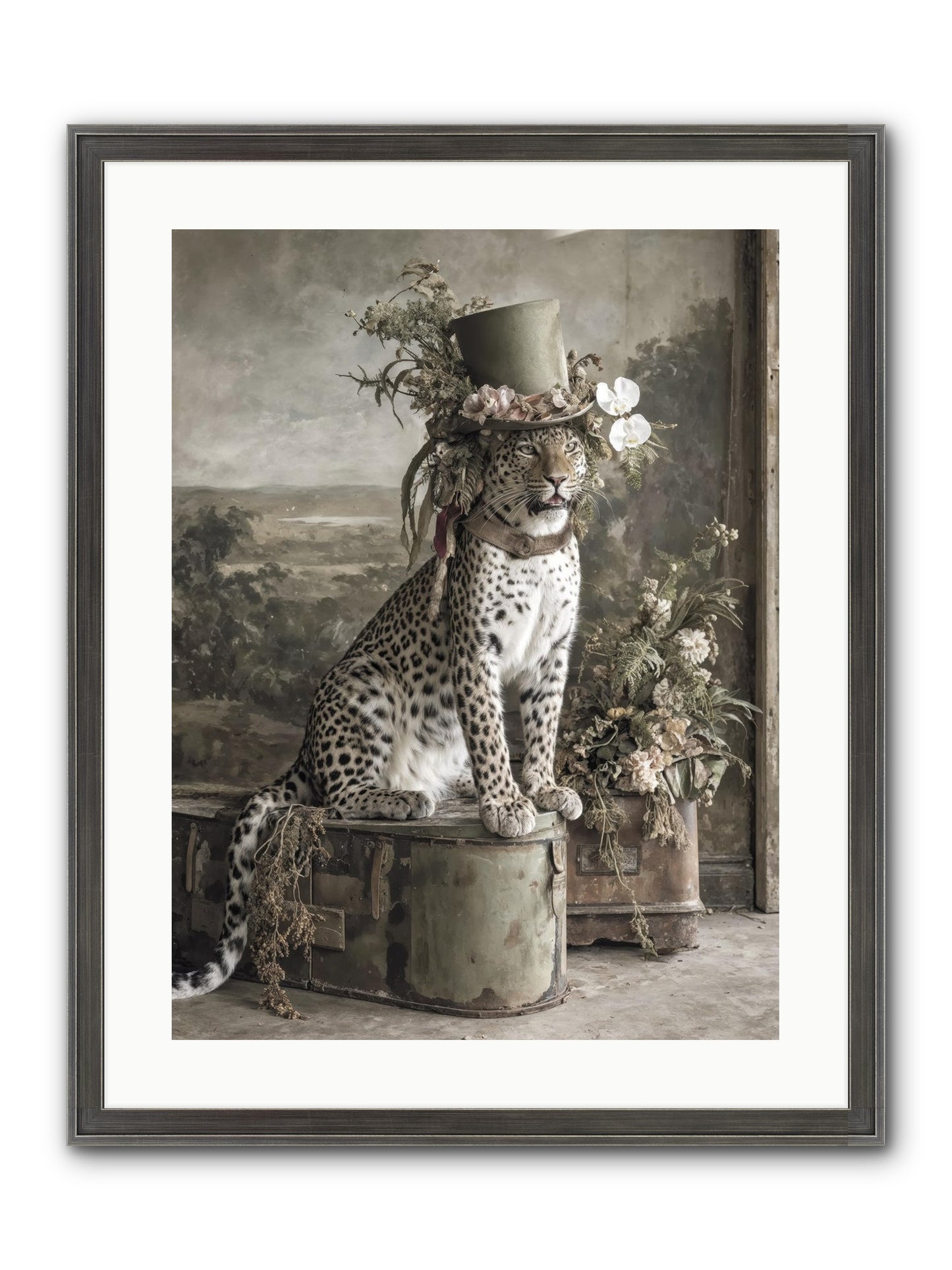 The Gilded Manuscript Framed Print - Slimwoods Black/Silver 18x24