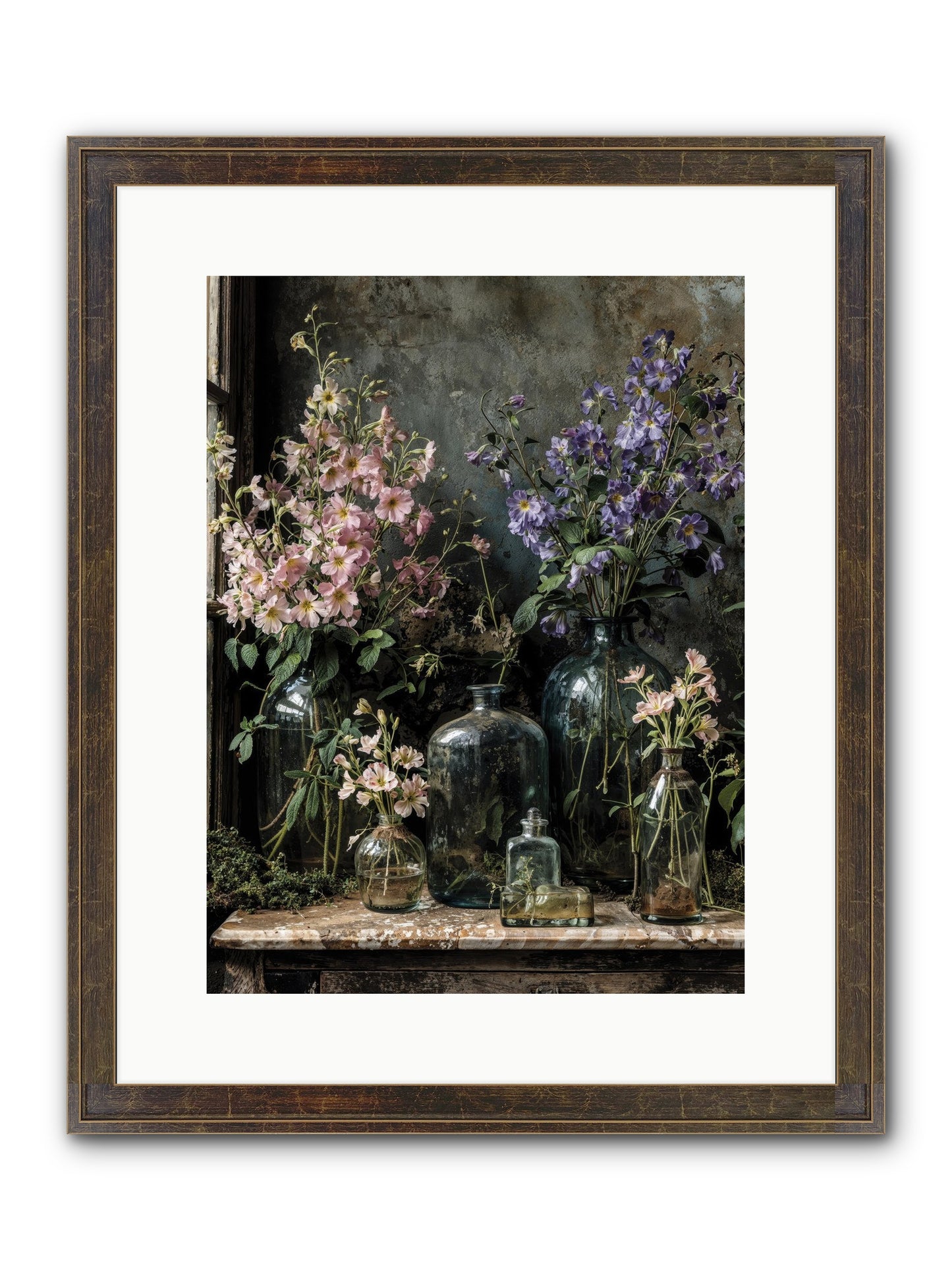 The Gluttony Of Grace Framed Print - Slimwoods Black/Gold 12x16