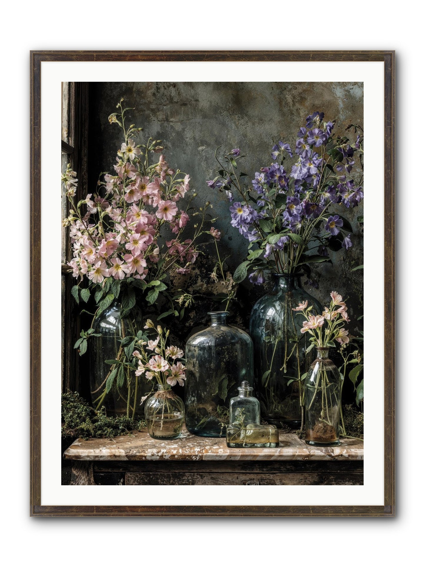 The Gluttony Of Grace Framed Print - Slimwoods Black/Gold 30x40