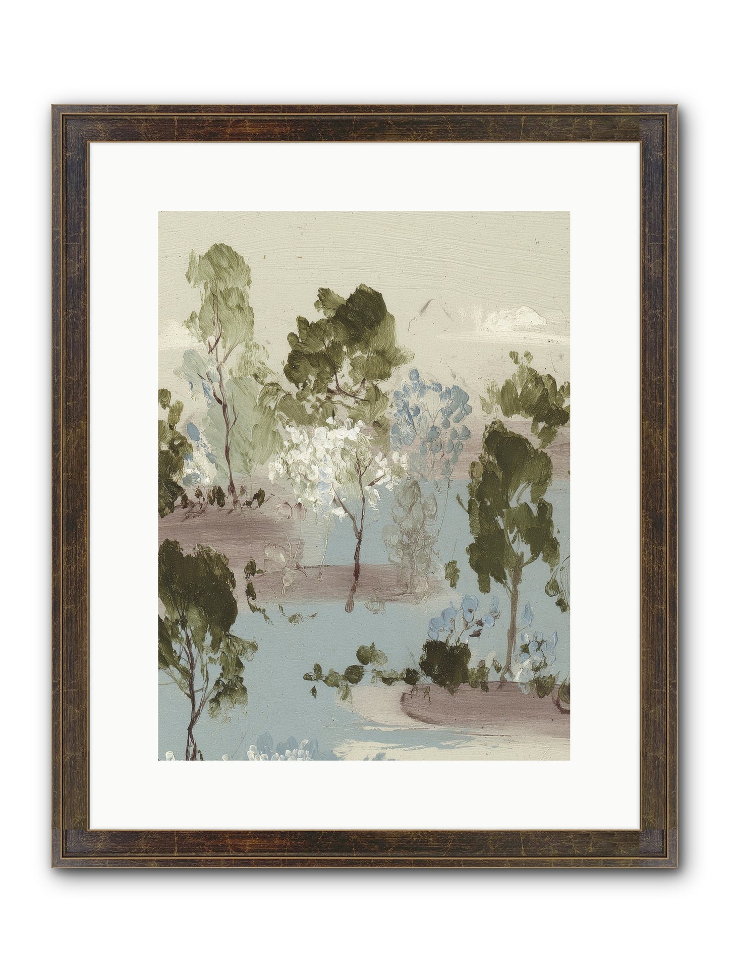 The Gooseberry Hour Framed Print - Slimwoods Black/Gold 12x16