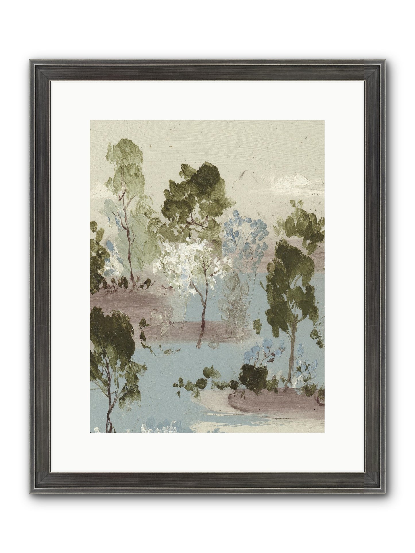 The Gooseberry Hour Framed Print - Slimwoods Black/Silver 12x16