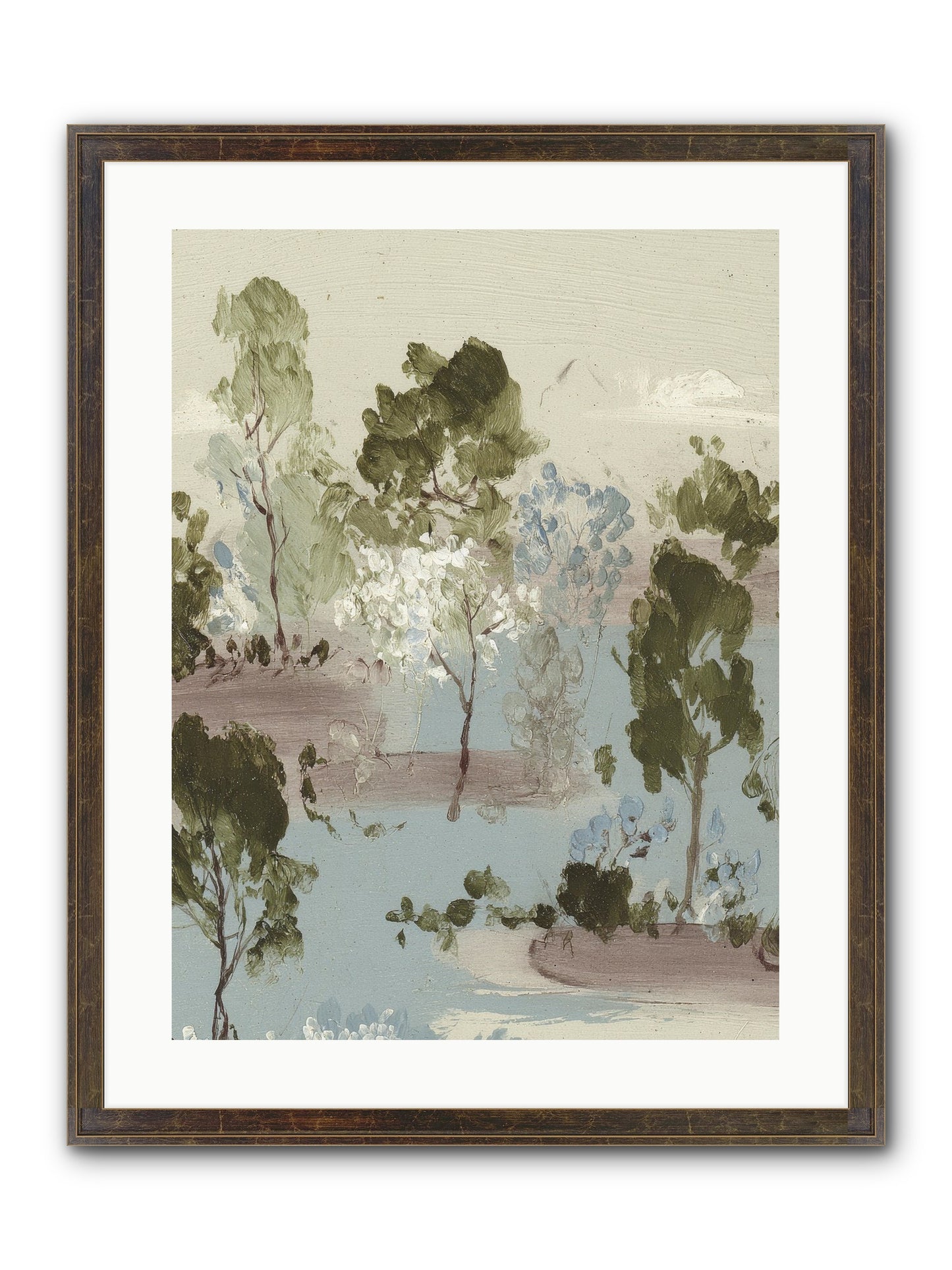 The Gooseberry Hour Framed Print - Slimwoods Black/Gold 18x24