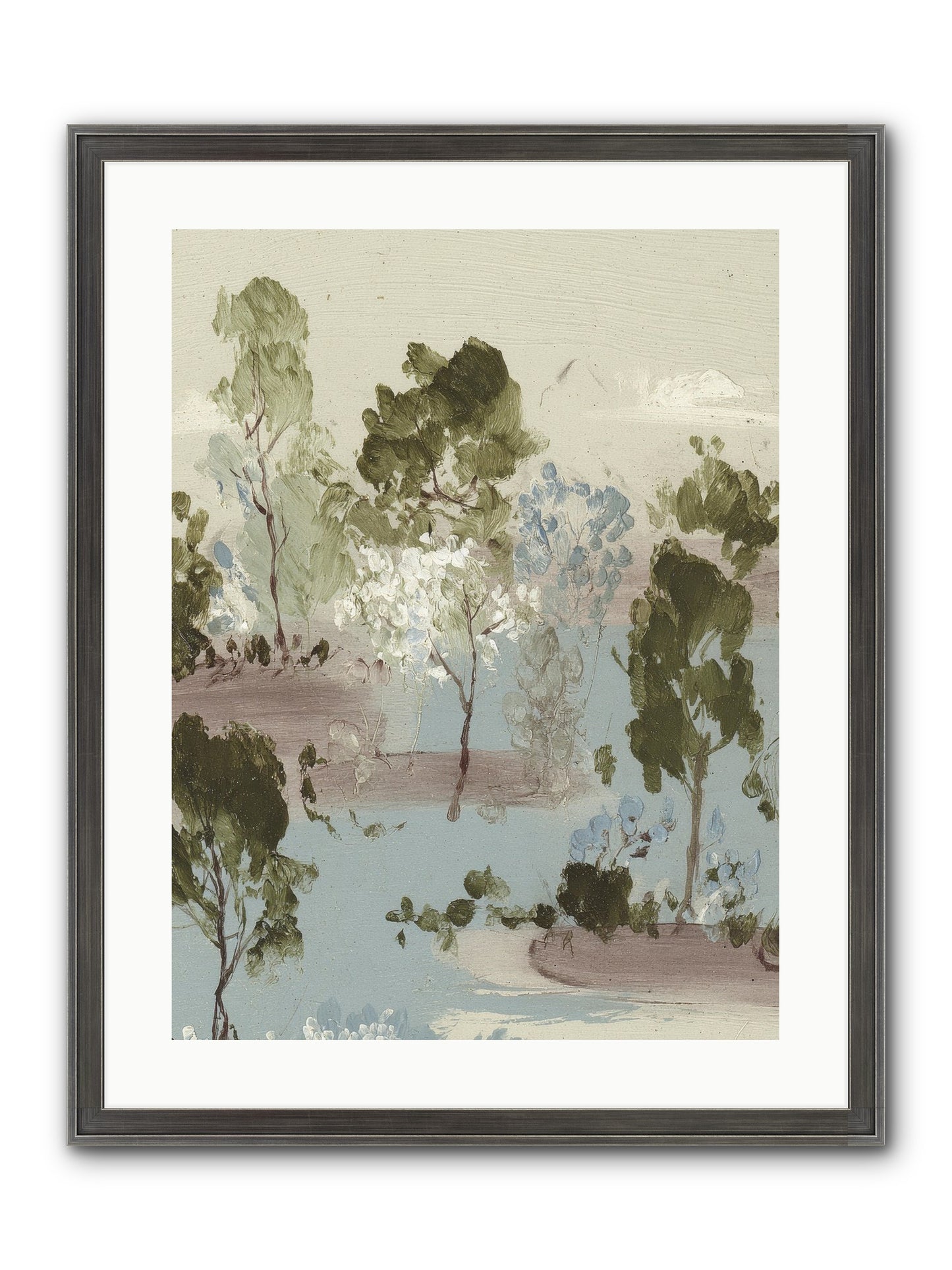 The Gooseberry Hour Framed Print - Slimwoods Black/Silver 18x24