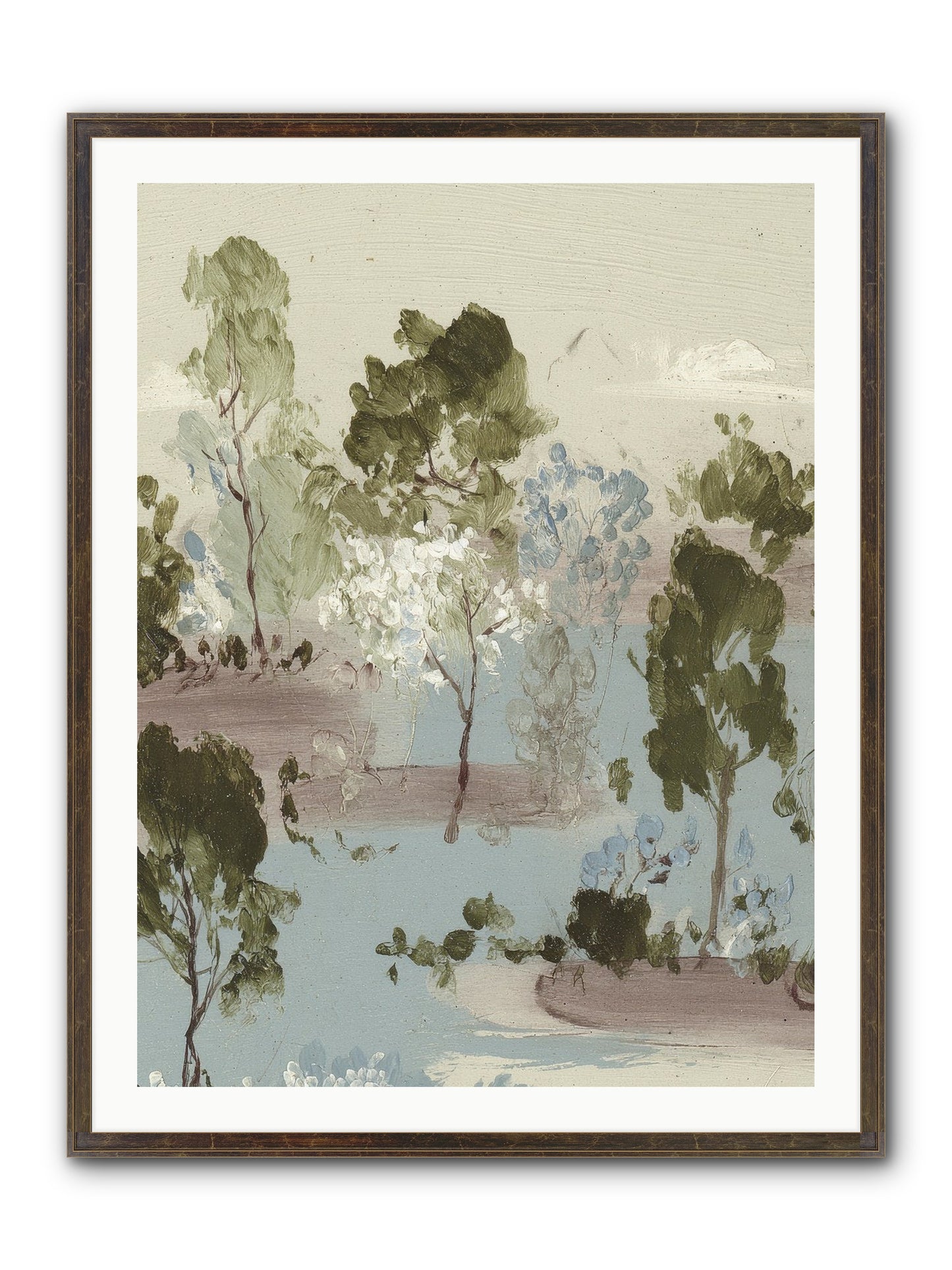 The Gooseberry Hour Framed Print - Slimwoods Black/Gold 30x40