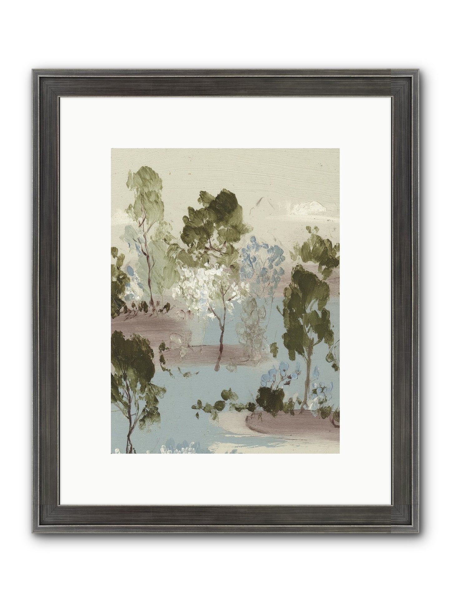 The Gooseberry Hour Framed Print - Slimwoods Black/Silver 9x12