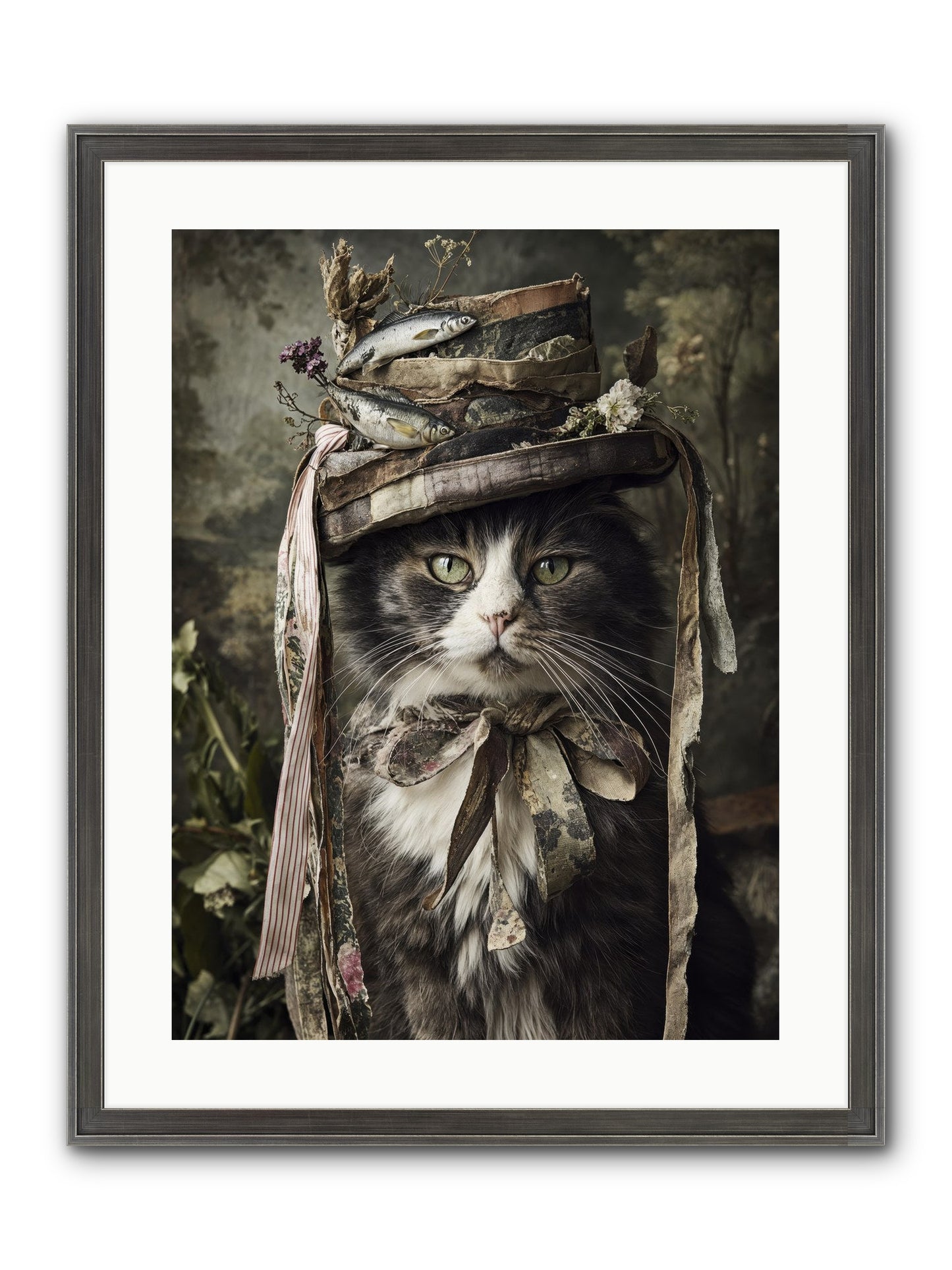 The Happy Beautiful Framed Print - Slimwoods Black/Silver 18x24