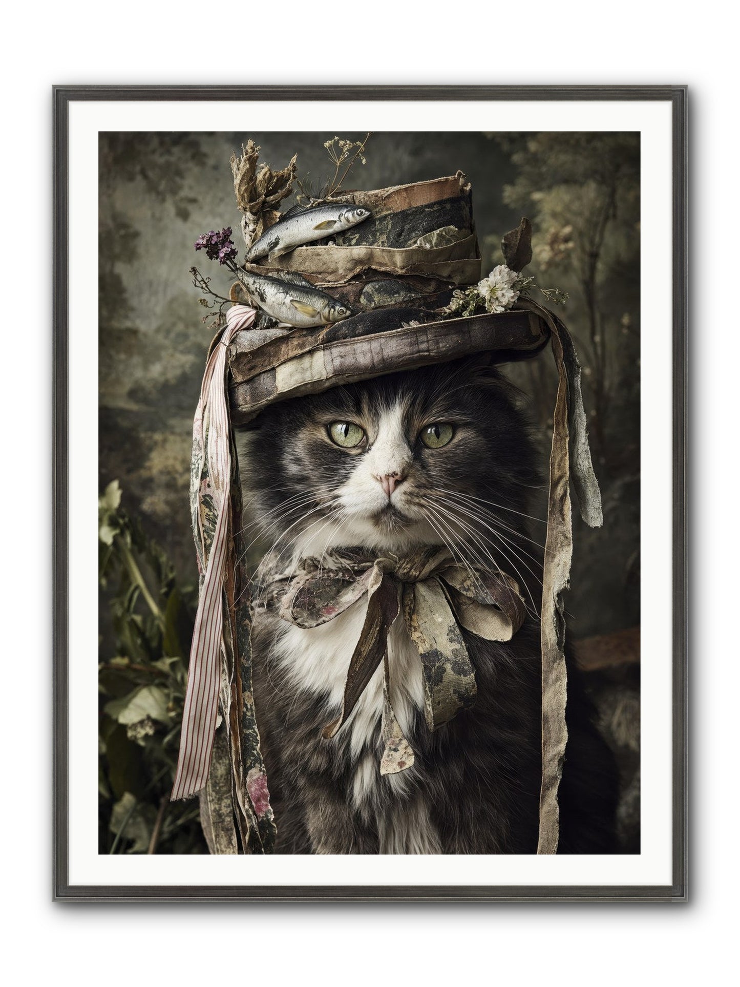The Happy Beautiful Framed Print - Slimwoods Black/Silver 36x48